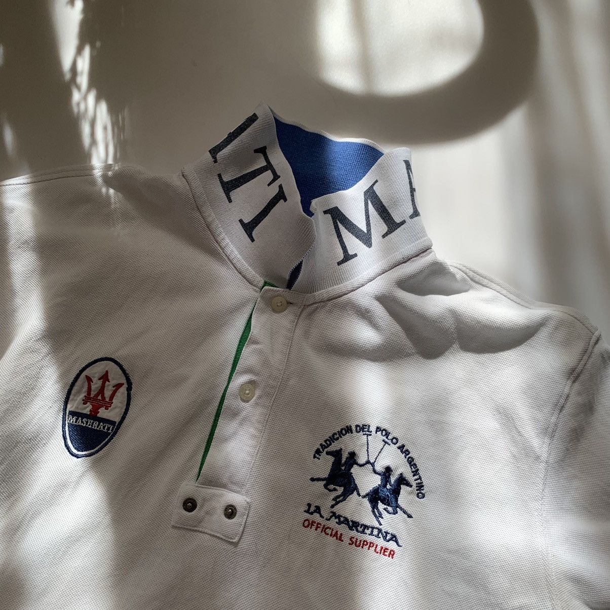 Other Vintage La Martina Maserati Racing Polo Tee 3 Size US XL / EU 56 / 4 - 7 Thumbnail
