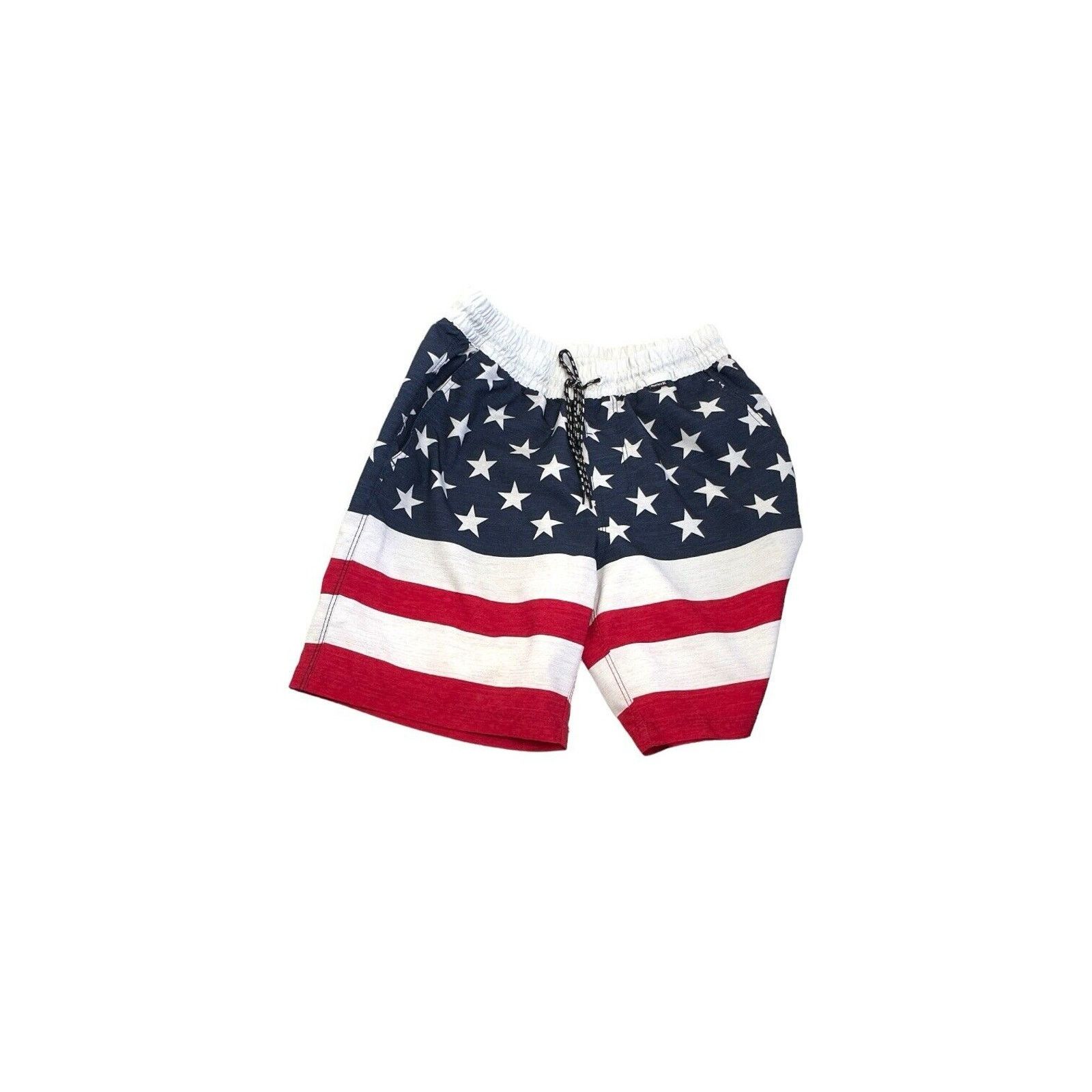 Hurley Hurley Swin Board Shorts M Red White And Blue Stars Stripes Size US 26 / EU 42 - 1 Thumbnail