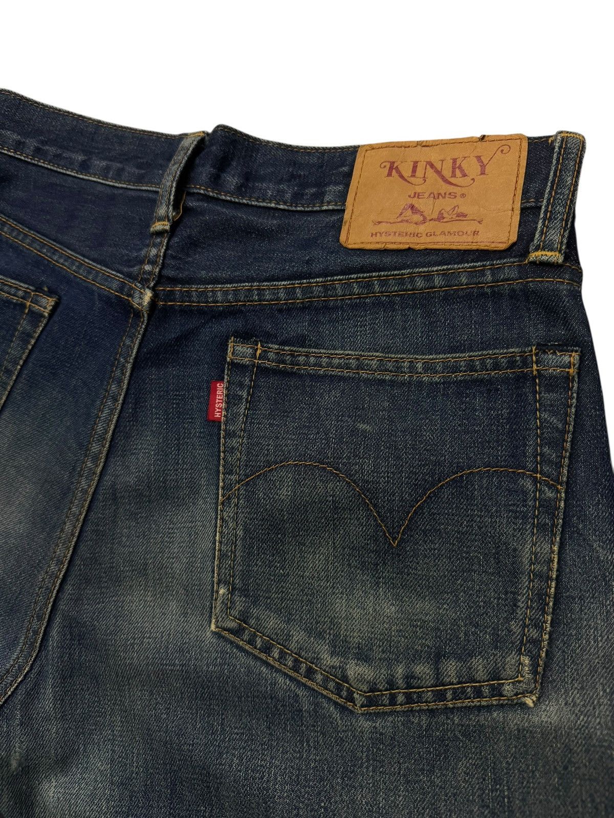 Hysteric Glamour Vintage 00s HYSTERIC GLAMOUR Kinky Jeans | Selvedge Denim Size US 30 / EU 46 - 11 Thumbnail