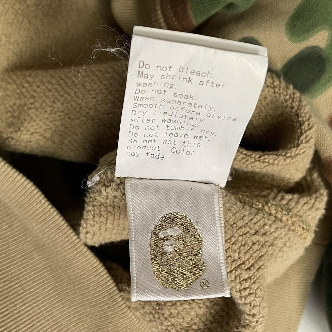 Bape Puzzle Camo Full Zip Hoodie Size US S / EU 44-46 / 1 - 6 Thumbnail