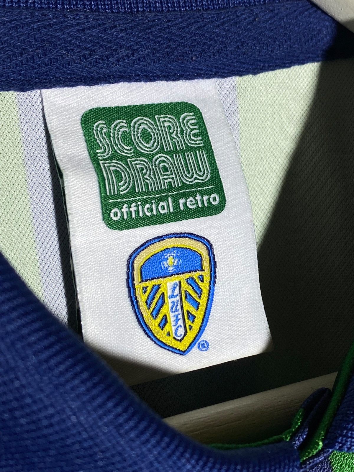 Vintage 🔥 90s LEEDS UNITED JERSEY RARE STRIPED THISTLE HOTELS 🔥 Size US M / EU 48-50 / 2 - 11 Thumbnail