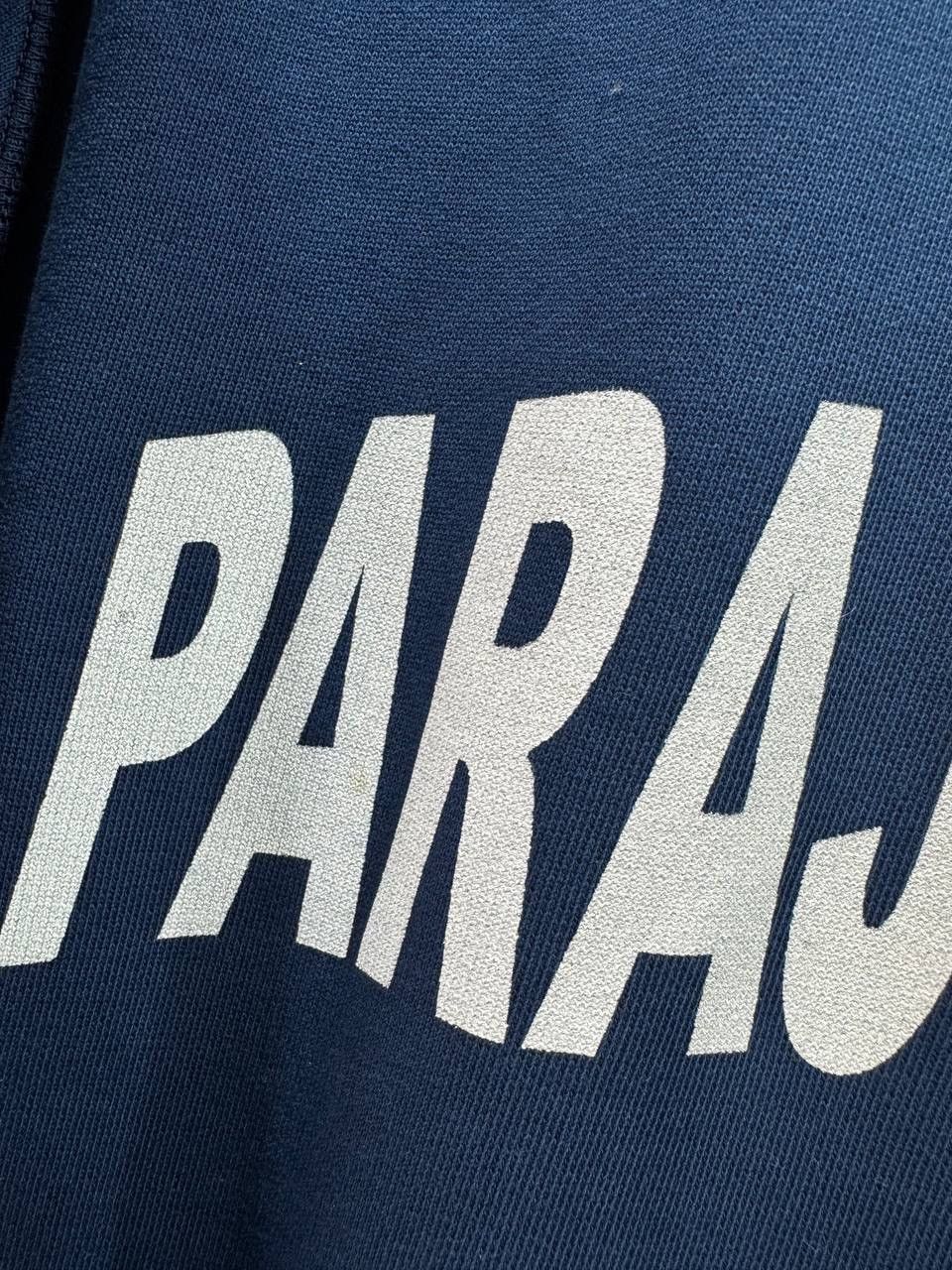 Parajumpers Parajumpers Mens Jumper Sweatshirt Navy Blue Logo Print Size US L / EU 52-54 / 3 - 3 Thumbnail