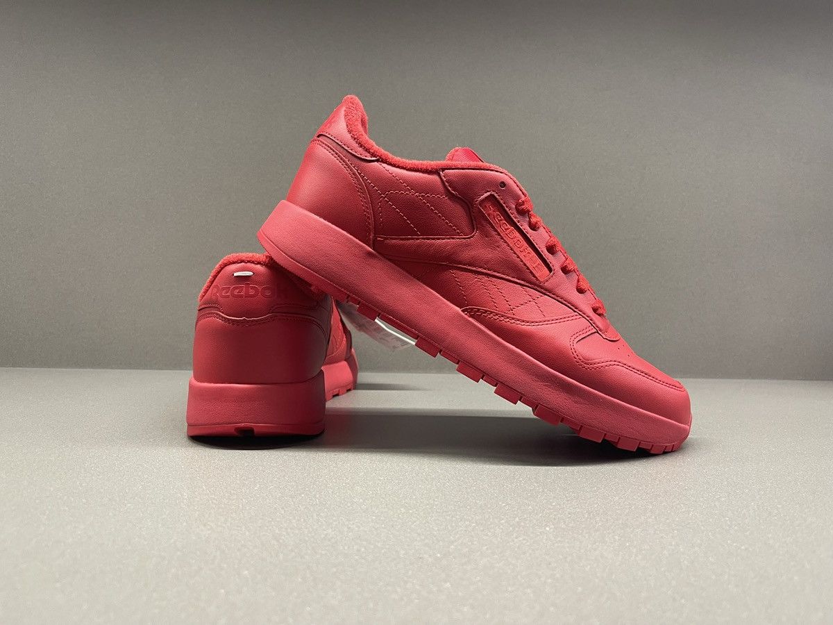 Maison Margiela × Reebok Reebok Classic Leather Tabi Maison Margiela Vector Red Size US 9 / EU 42 - 8 Thumbnail