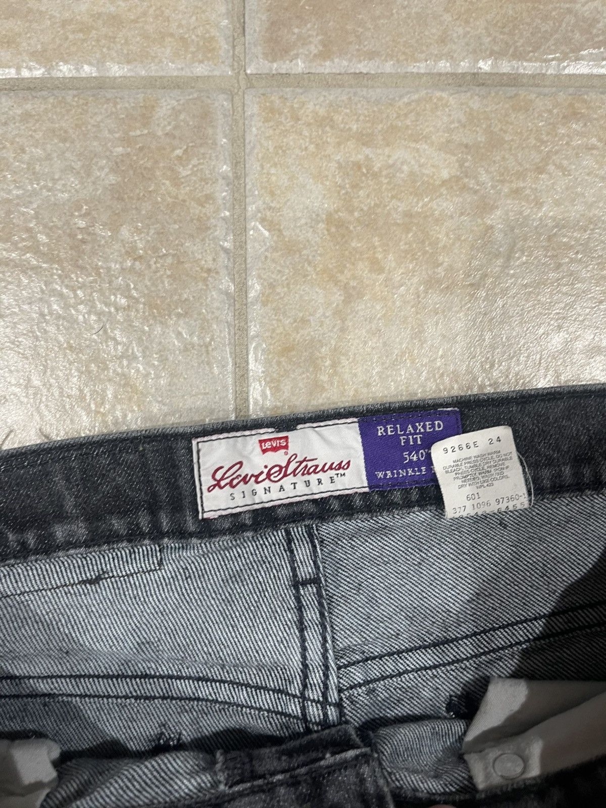 Levi's VTG Levi Strauss Signature 540 Relaxed Fit Denim Jeans Size US 34 / EU 50 - 2 Thumbnail