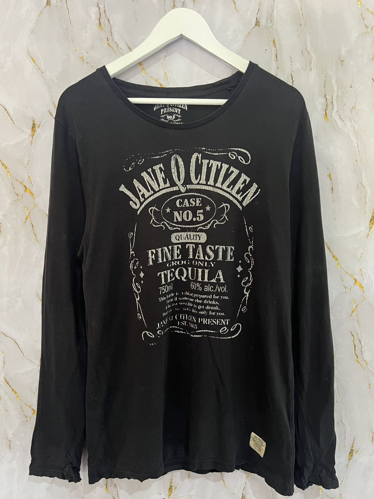 Japanese Brand JANE Q CITIZEN T-shirt Size US L / EU 52-54 / 3 - 1 Thumbnail
