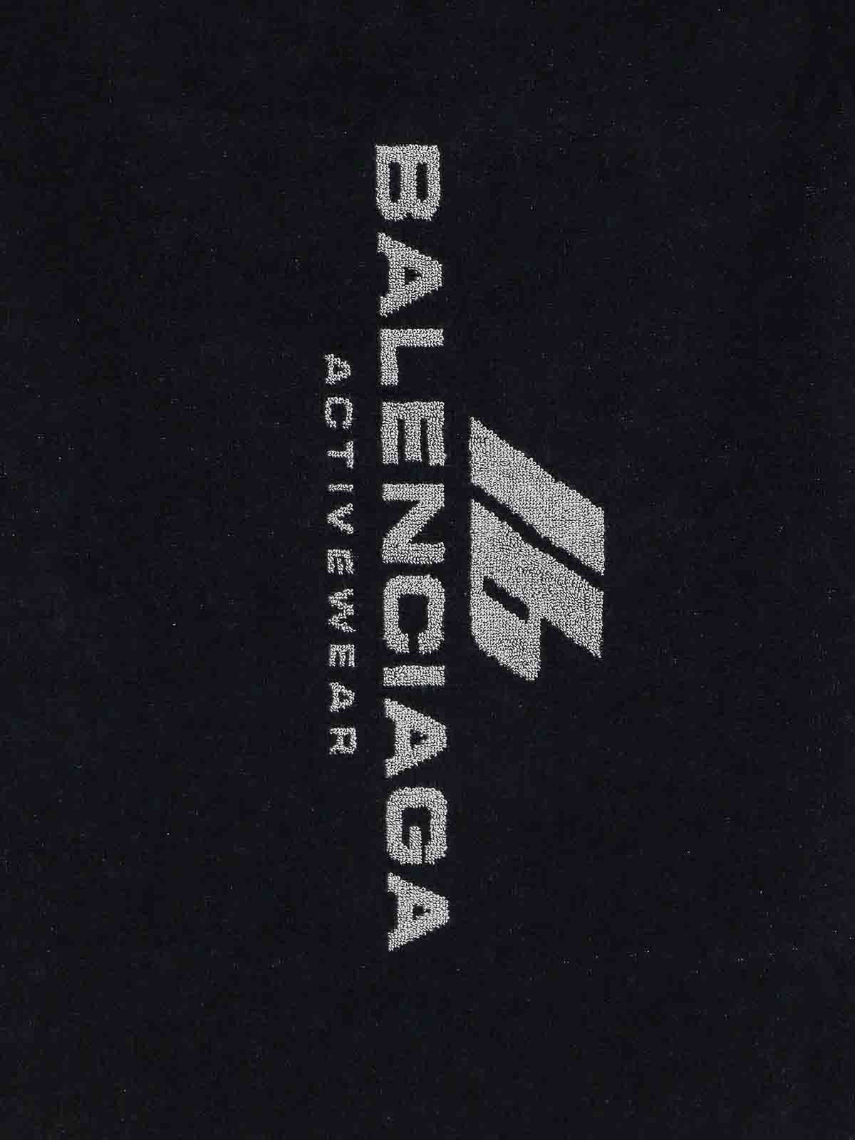 Balenciaga o1tr1nto0526 Size: OS / Activewear Gym Towel in Black Size ONE SIZE - 2 Thumbnail