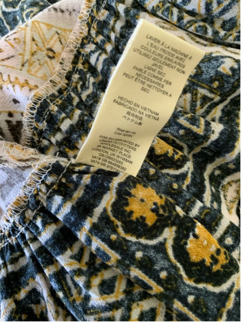 Free People Free People Steal The Sun Printed Tunic Dress size small Size S / US 4 / IT 40 - 6 Thumbnail
