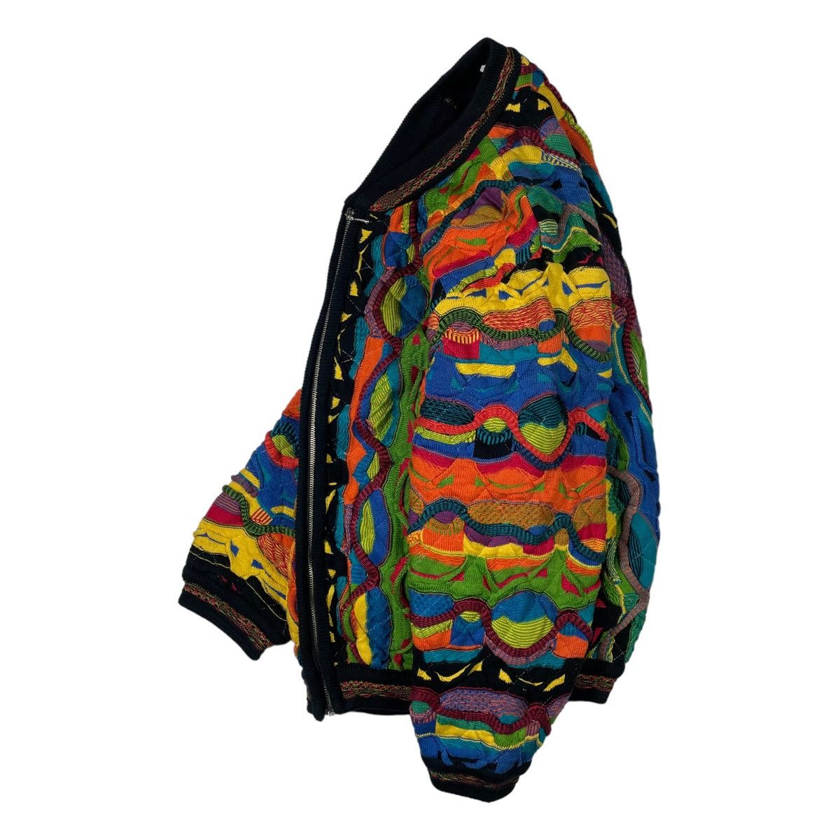 Coogi × Vintage VINTAGE COOGI 90’s ZIPPER KNITWEAR SWEATER Size US M / EU 48-50 / 2 - 15 Thumbnail