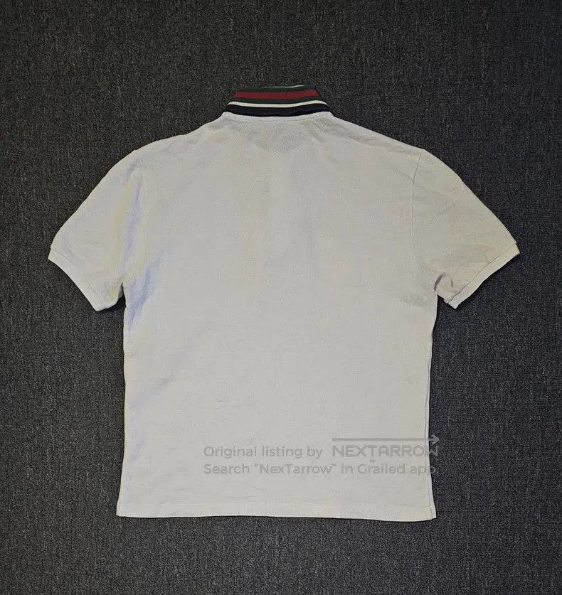 Gucci Gucci White Short Sleeve Polo Shirt. Size US M / EU 48-50 / 2 - 4 Thumbnail