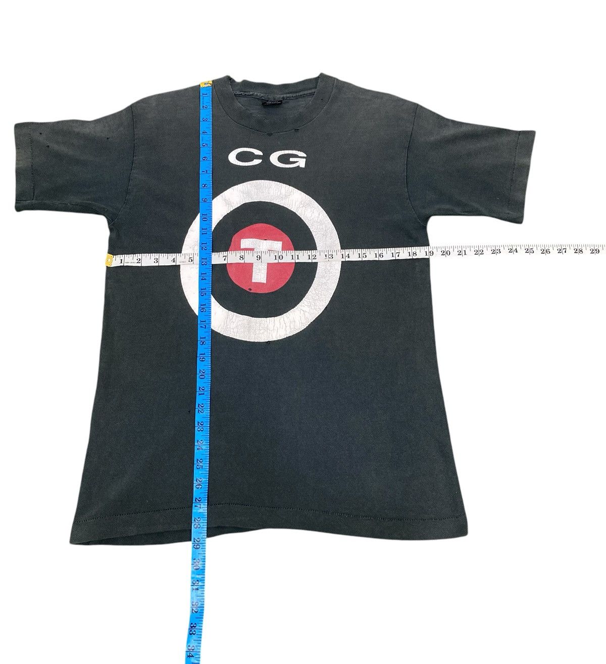 Vintage Vintage 90s CGT feded thrashed t shirt Size US M / EU 48-50 / 2 - 5 Thumbnail