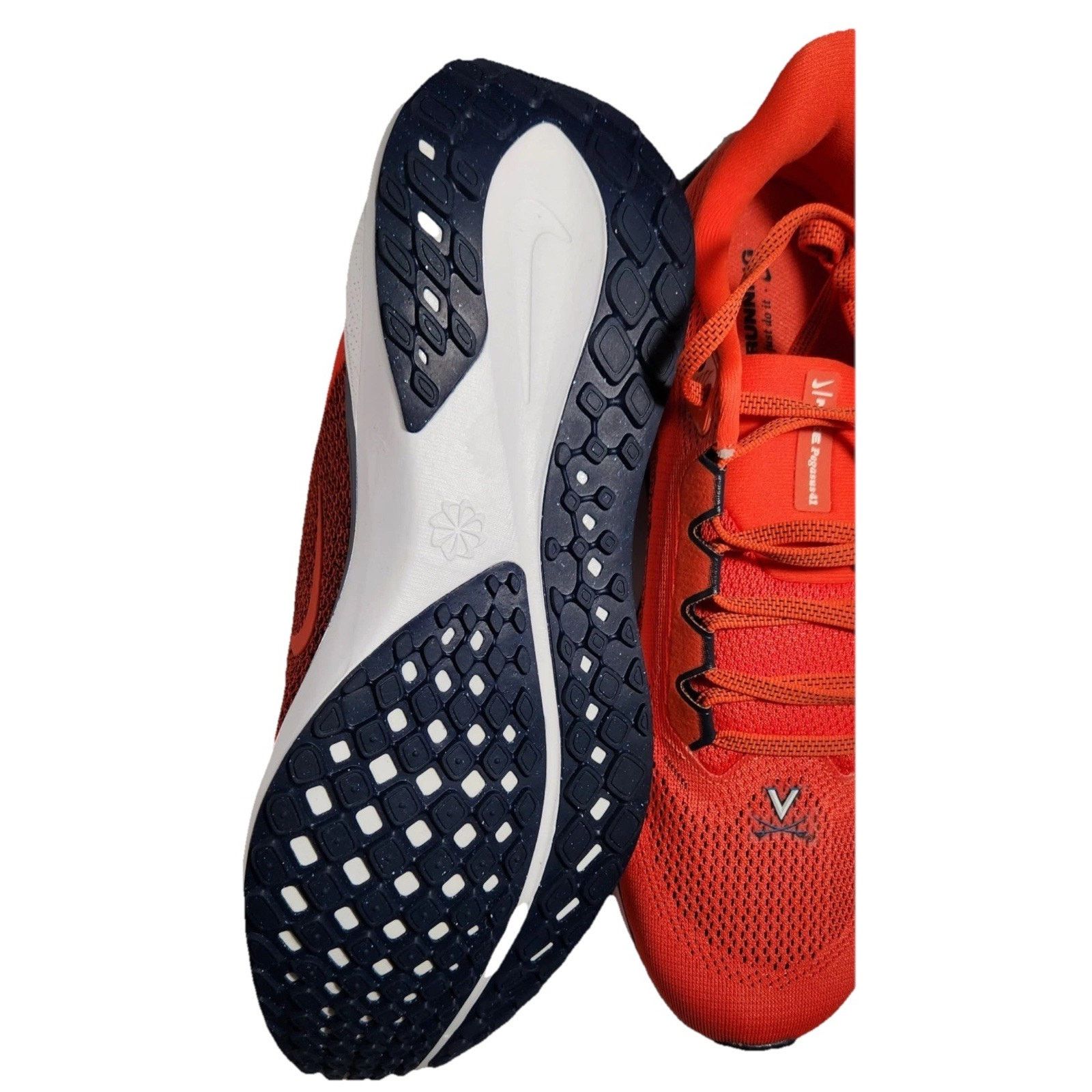 Nike Nike Air Zoom PEGASUS 41 Virginia Cavaliers Orange Size 9 Size US 9 / EU 42 - 4 Thumbnail