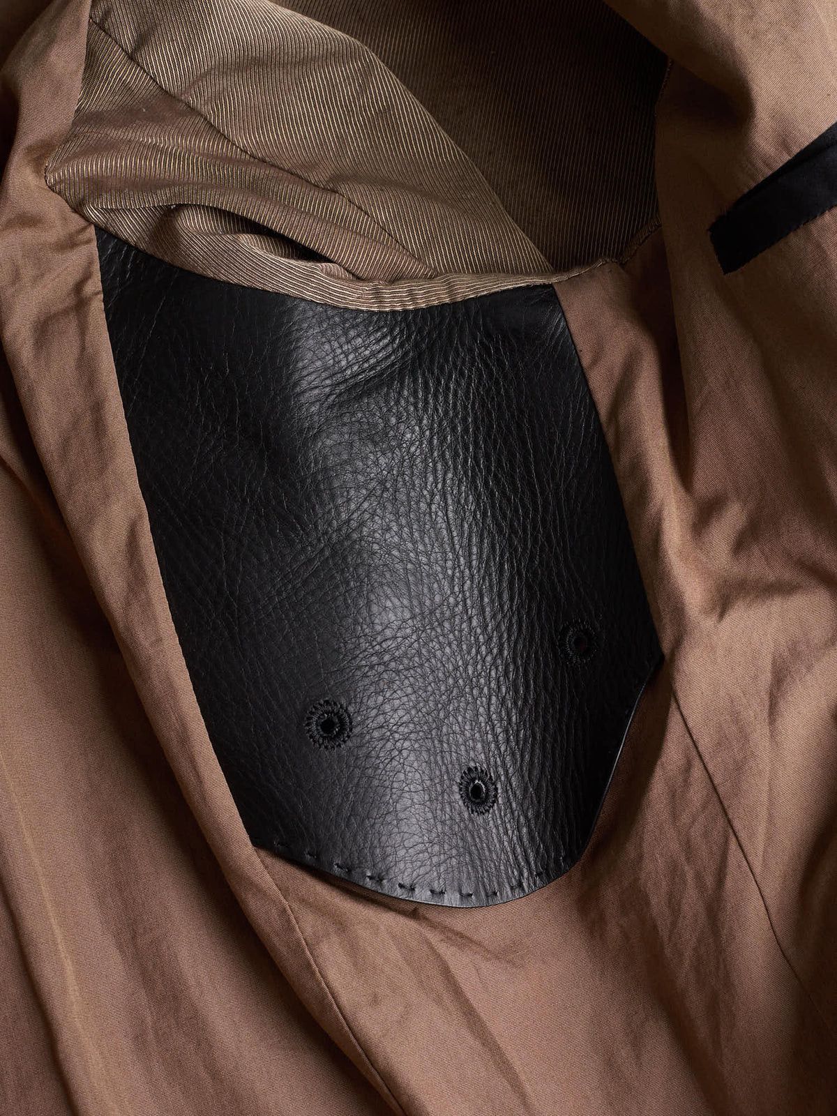 Berluti BERLUTI Paris Black Calfskin Double Breasted Leather Jacket Size US M / EU 48-50 / 2 - 9 Thumbnail