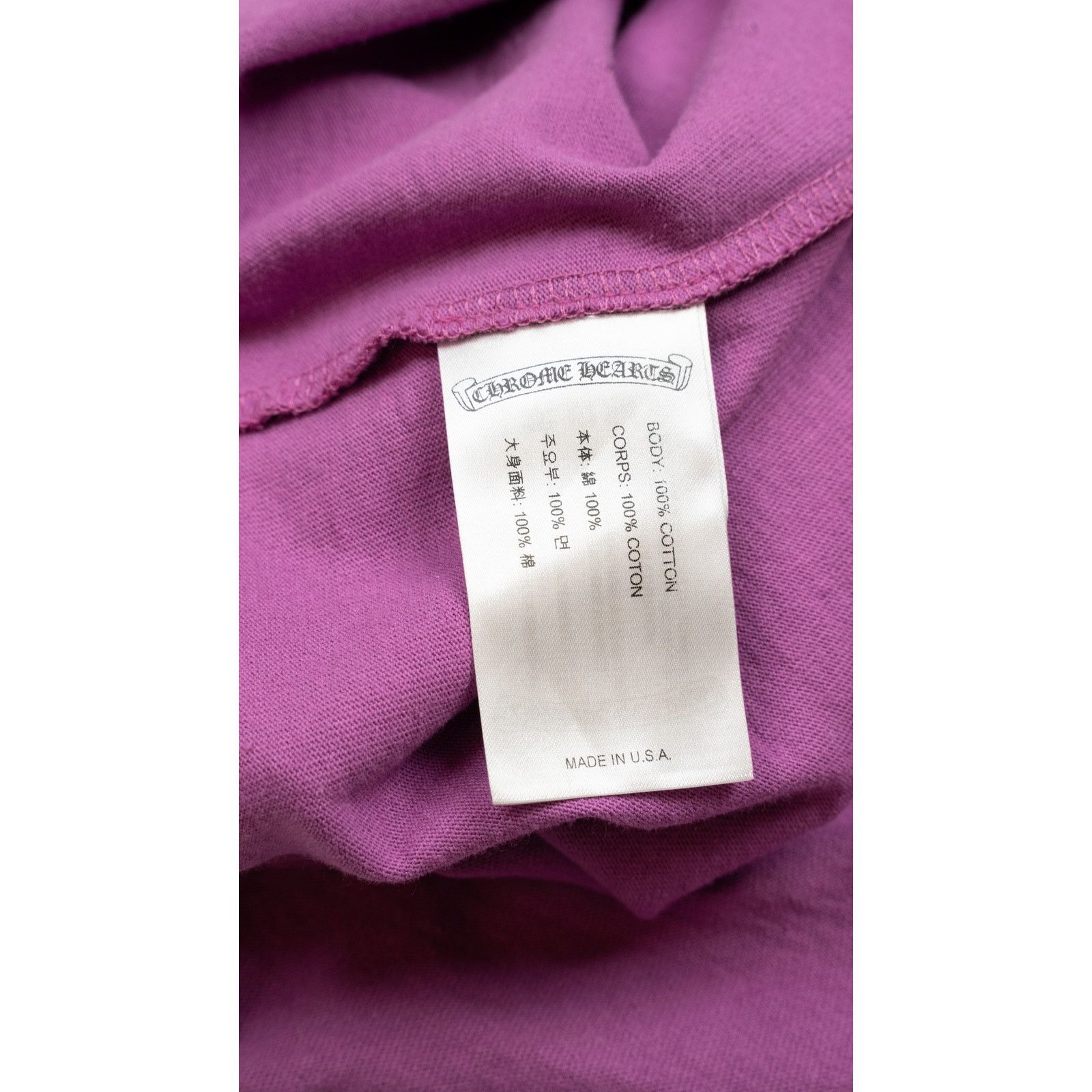 Chrome Hearts Matty Boy Spider Web Long Sleeve 'Black/Purple' Size US XL / EU 56 / 4 - 6 Thumbnail