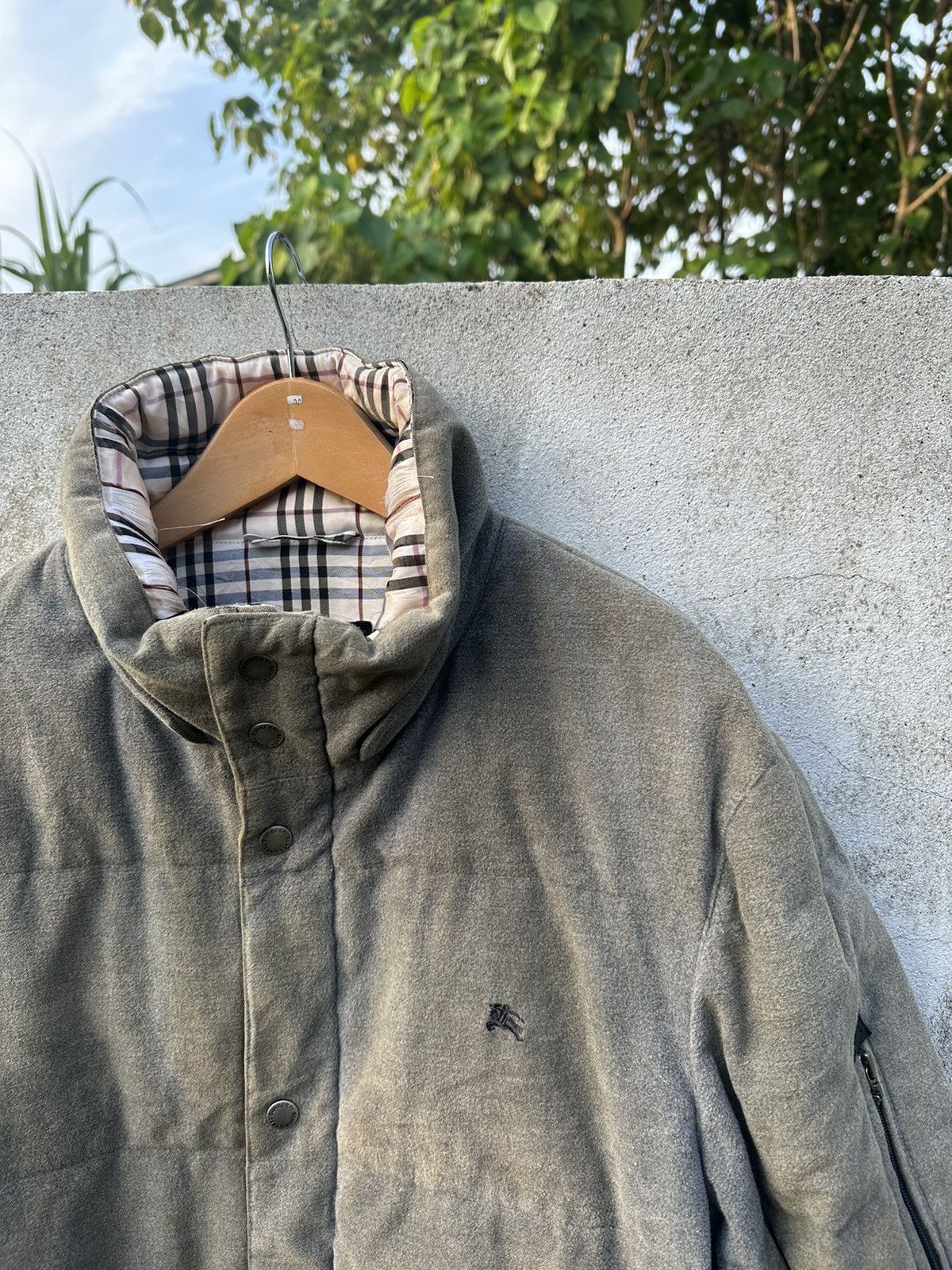 Burberry Burberry black label nova checked down jacket Size US L / EU 52-54 / 3 - 3 Thumbnail