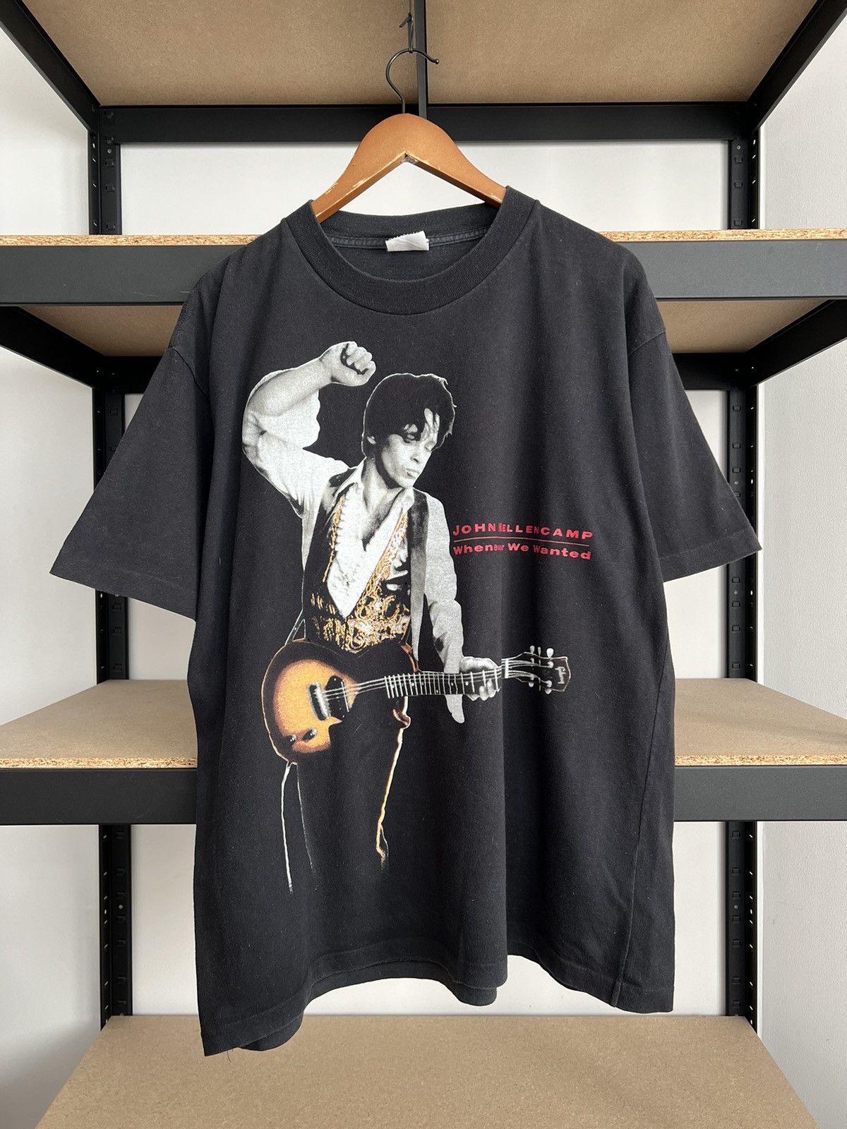 Band Tees Vintage 1992 John Mellencamp Whenever We Wanted T-shirt Size US XL / EU 56 / 4 - 1 Thumbnail