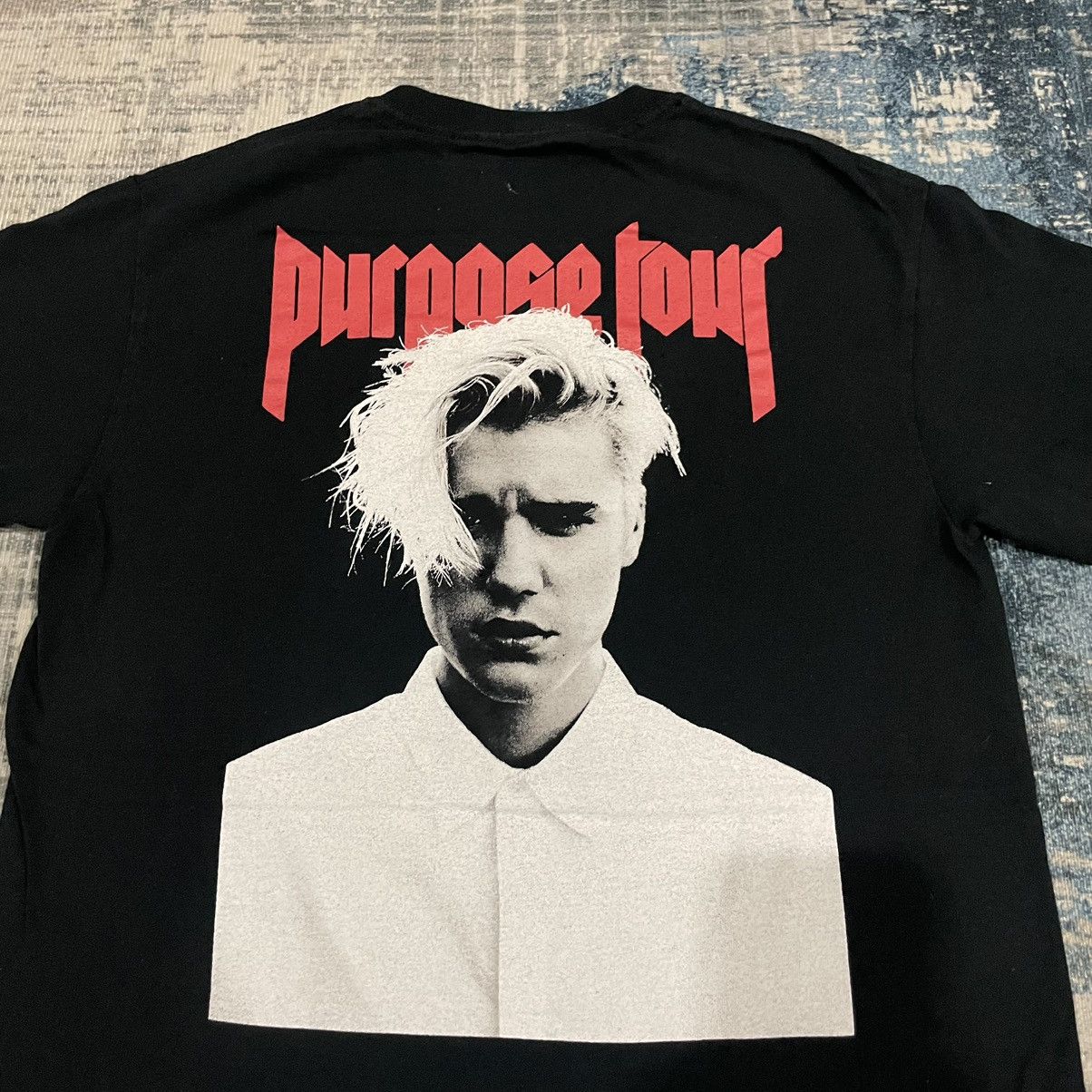 Band Tees Justin Bieber Forever Purpose Tour Tee Size US S / EU 44-46 / 1 - 6 Thumbnail