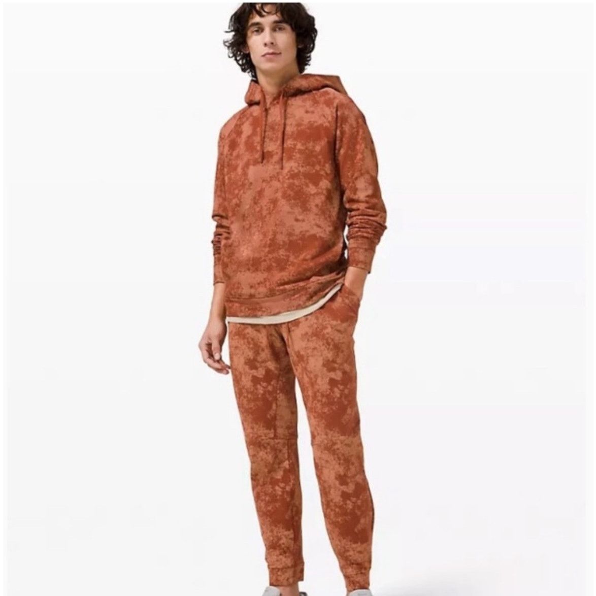 Lululemon lululemon city sweat pullover hoodie orange color M men's Size US M / EU 48-50 / 2 - 1 Thumbnail
