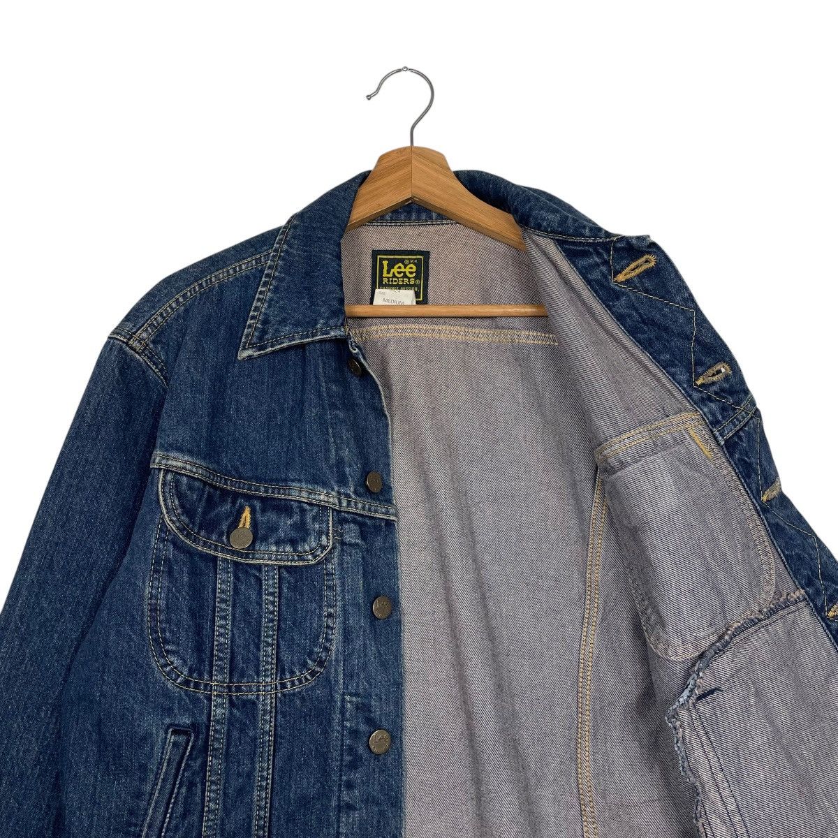 Lee Vintage 70s Lee Rider Denim Trucker Jacket Size US S / EU 44-46 / 1 - 10 Thumbnail