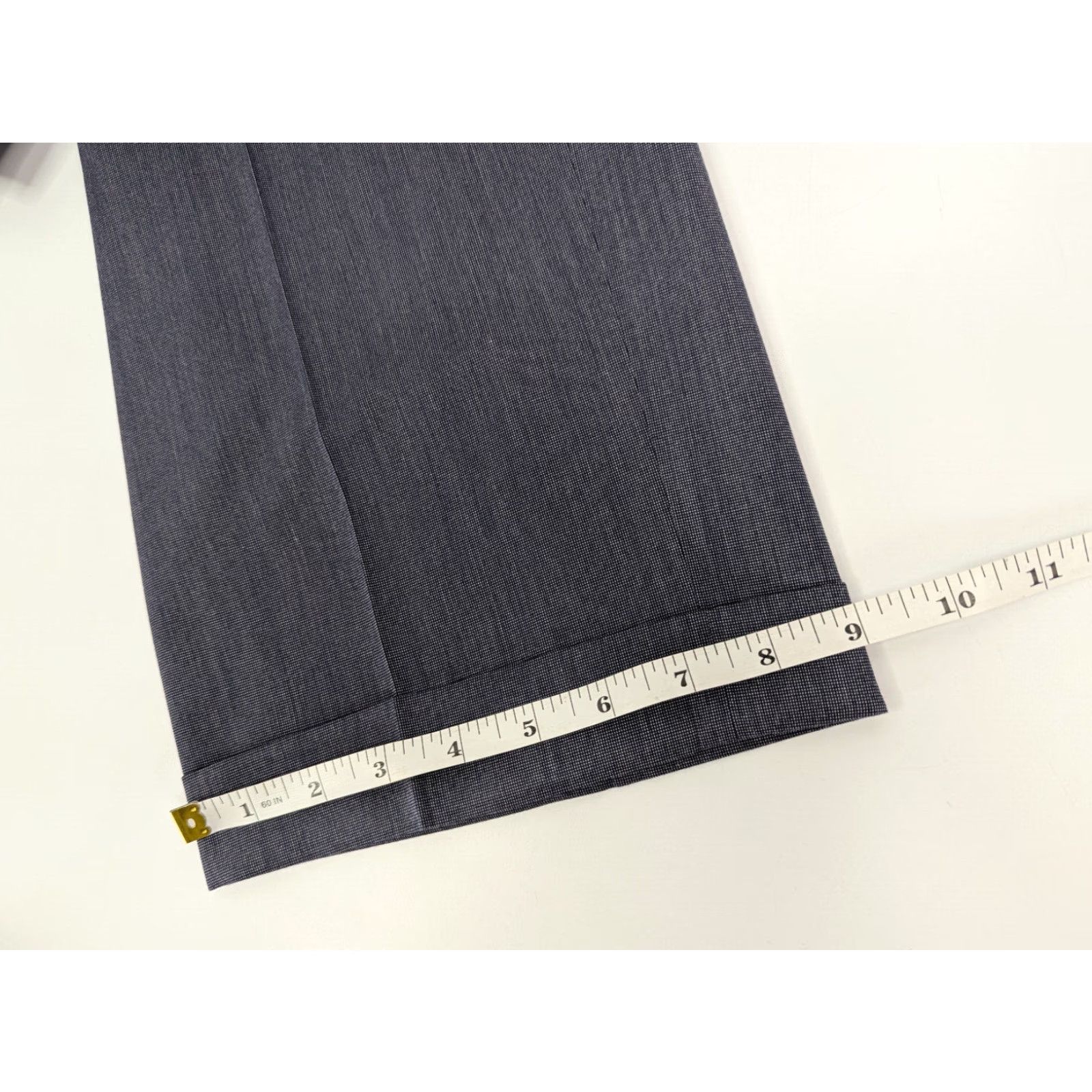 Ralph Lauren Ralph Lauren Dress Pants Mens 38x32 Navy Blue Pleated Poly Blend Slacks Wedding Preppy Size US 38 / EU 54 - 7 Thumbnail