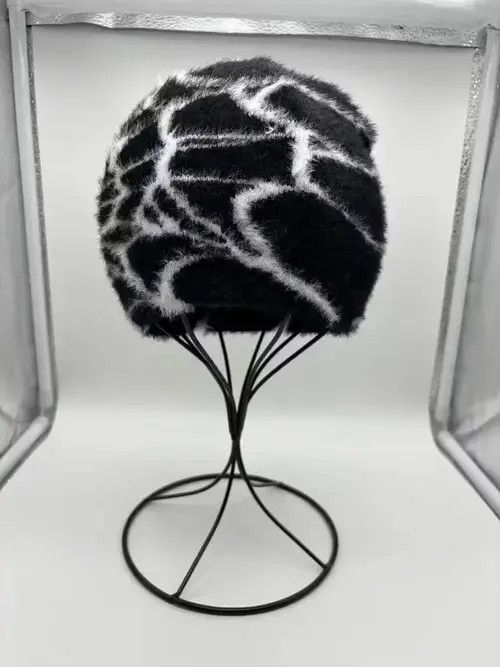 Other Mohair Spider Web Beanie (black) Size ONE SIZE - 3 Thumbnail