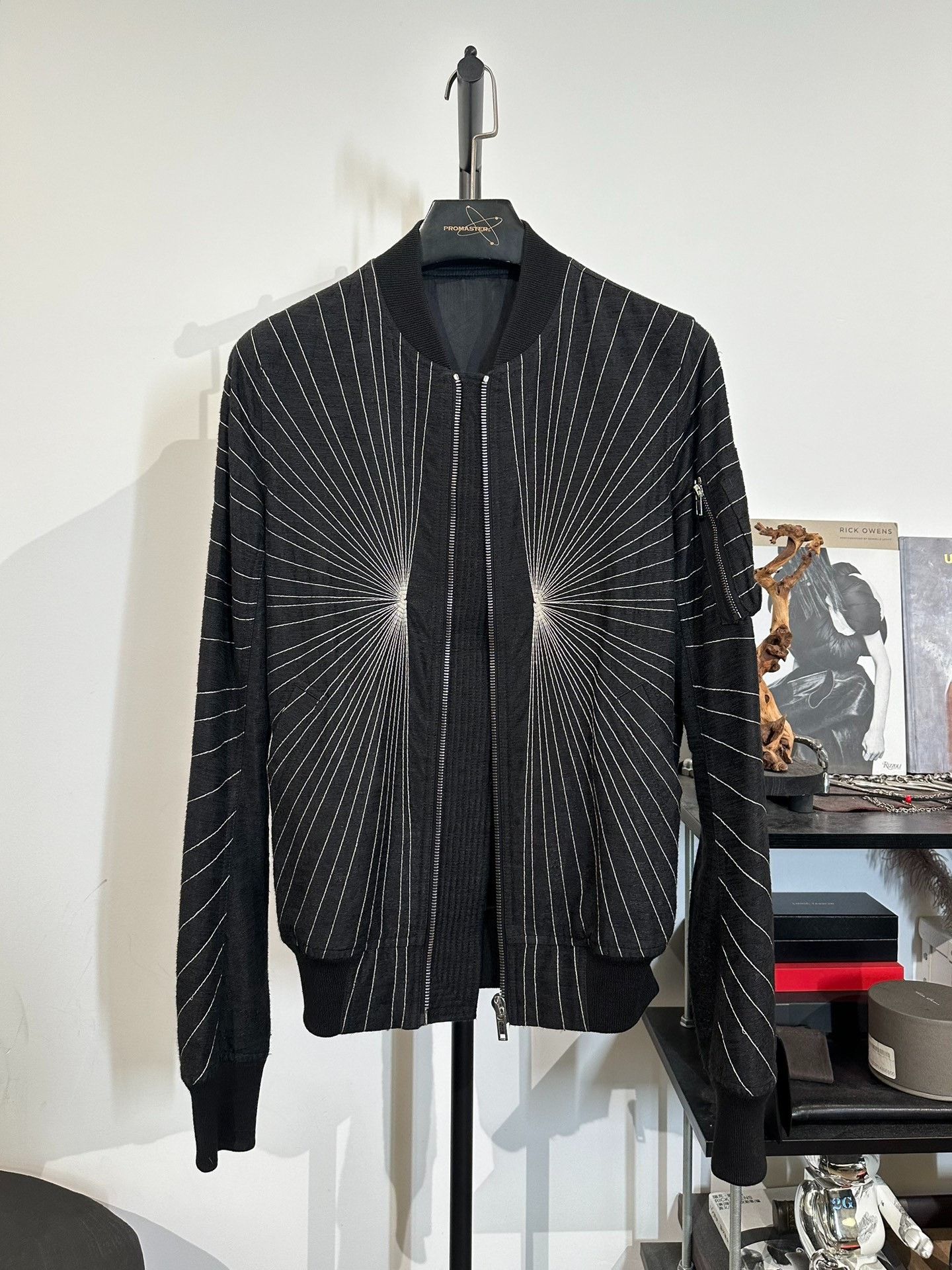 Rick Owens Rick Owens Runway Ma-1 Jacket Size US S / EU 44-46 / 1 - 1 Thumbnail