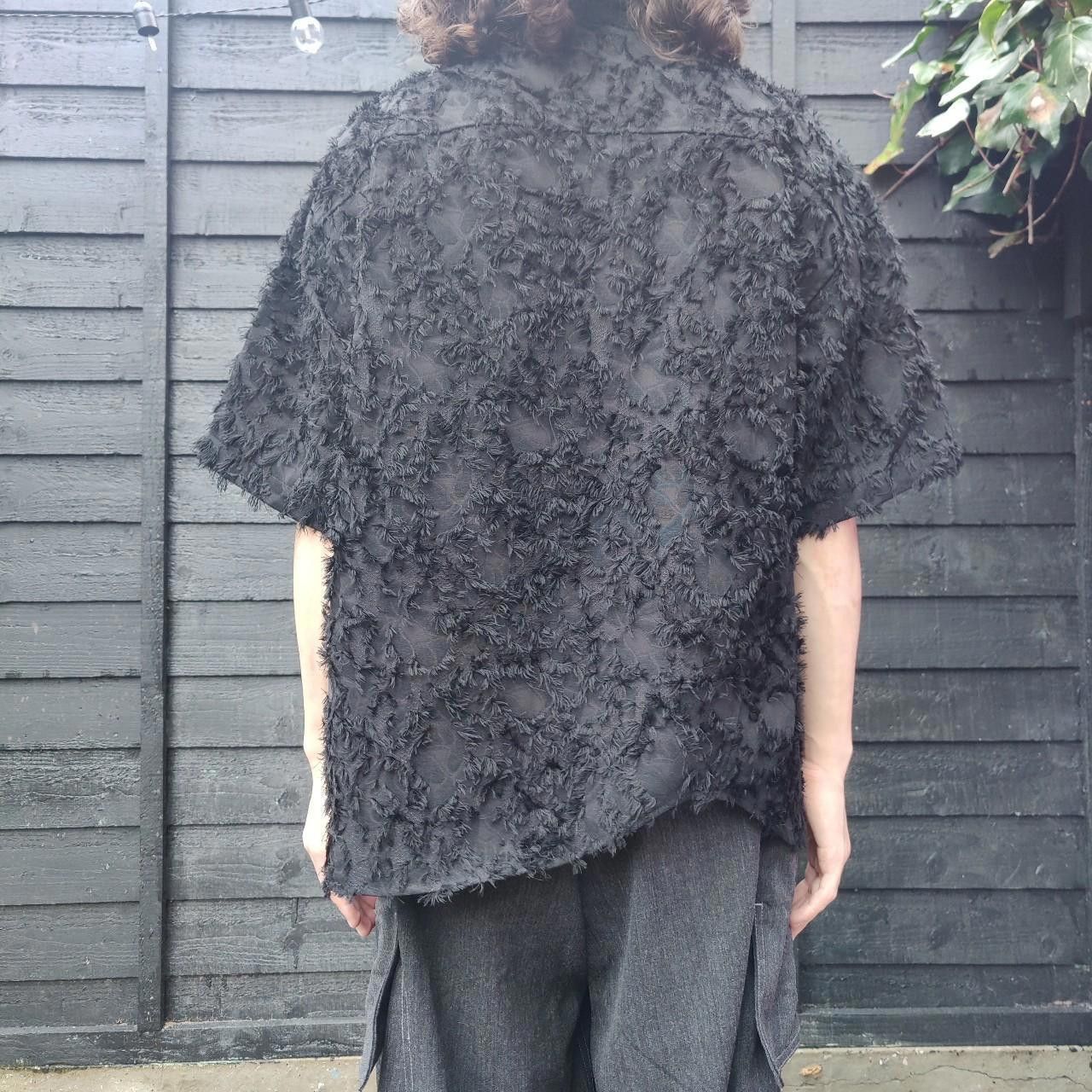 Other Conp Japanese Black Petal Asymmetric Button-up Shirt Size US M / EU 48-50 / 2 - 4 Thumbnail