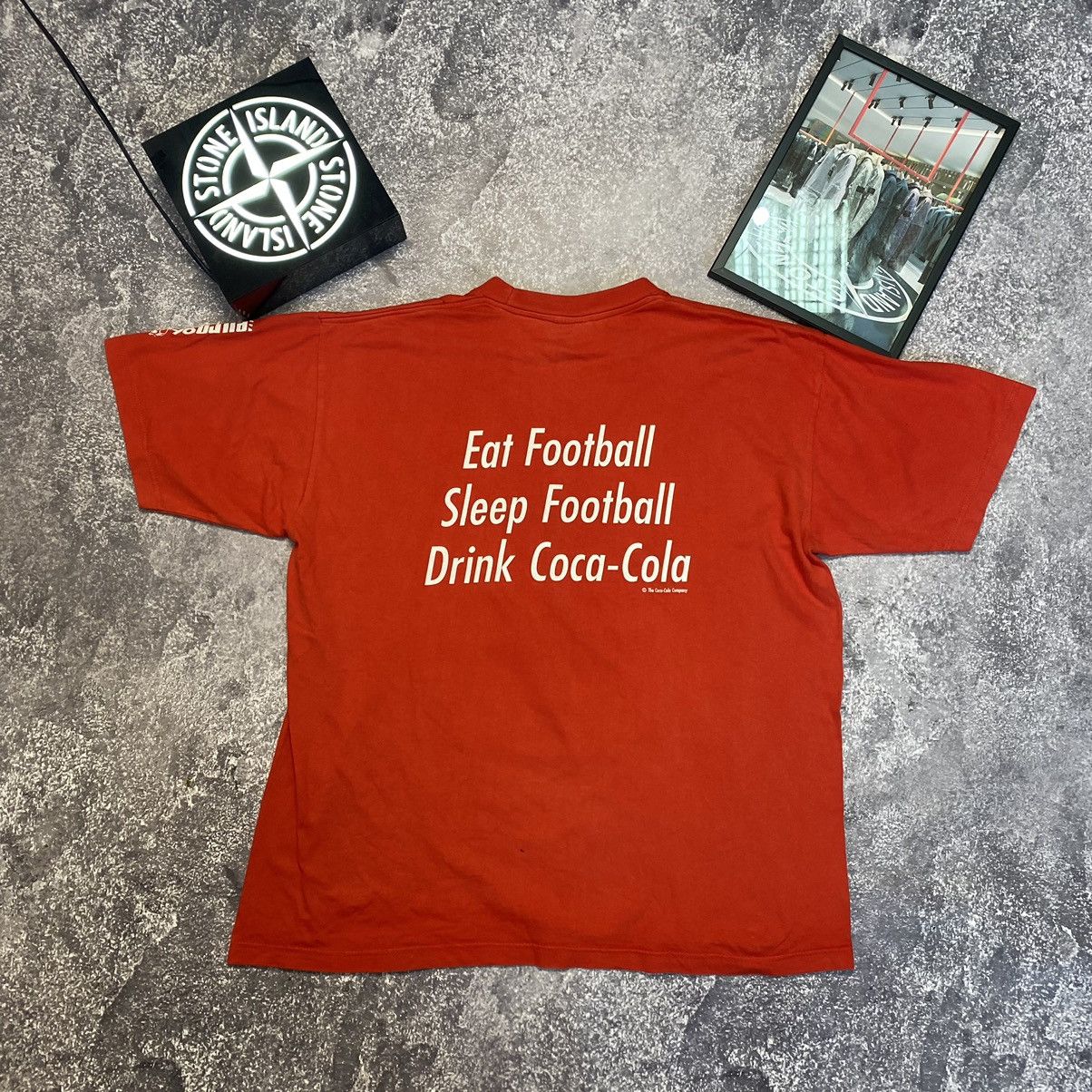 Vintage Vintage Coca Cola Euro 1994 Big Graphic Logo tee Size US L / EU 52-54 / 3 - 9 Thumbnail