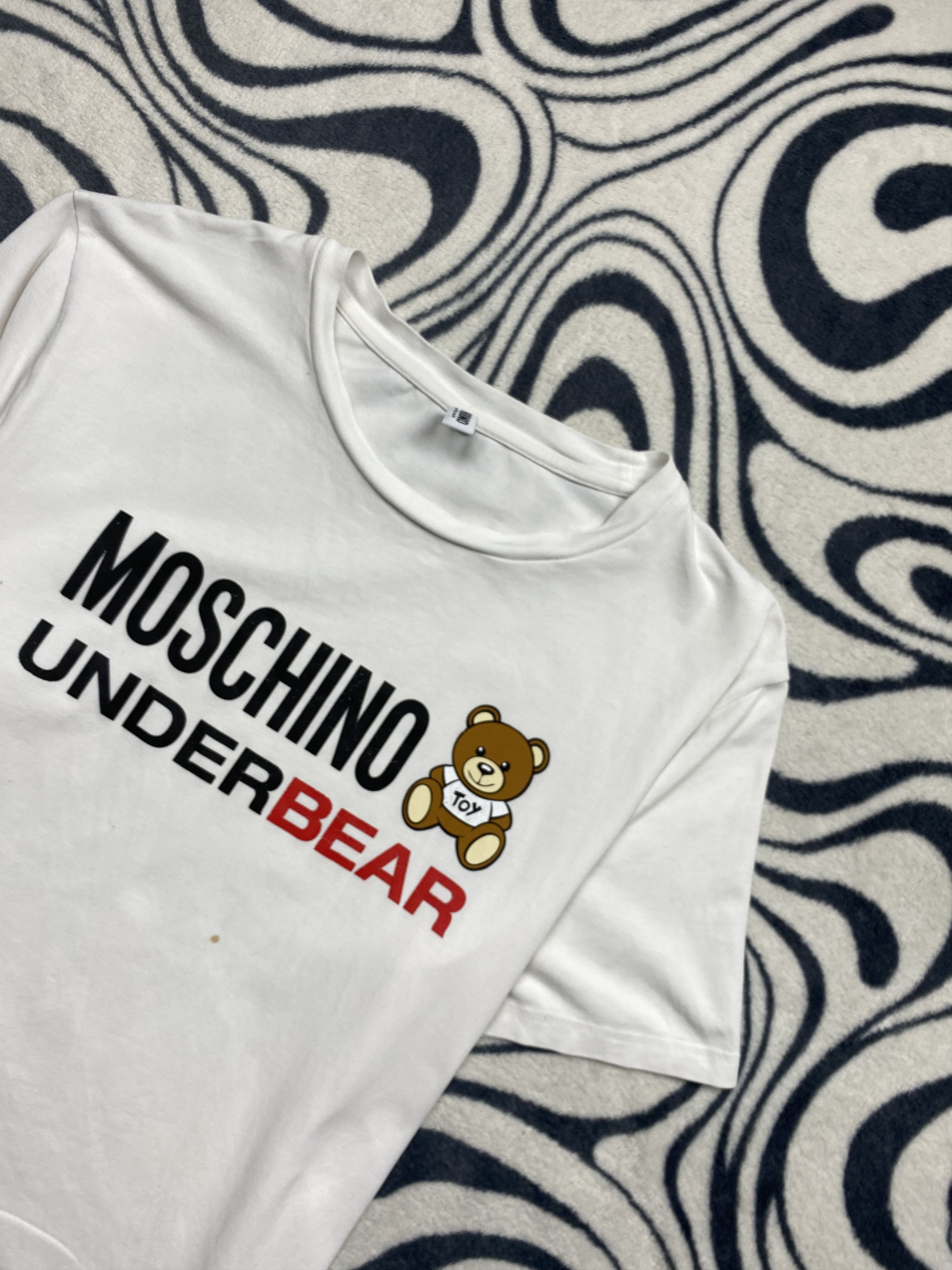 Moschino Moschino UnderBear Mens T-Shirt Tee Size US S / EU 44-46 / 1 - 2 Thumbnail