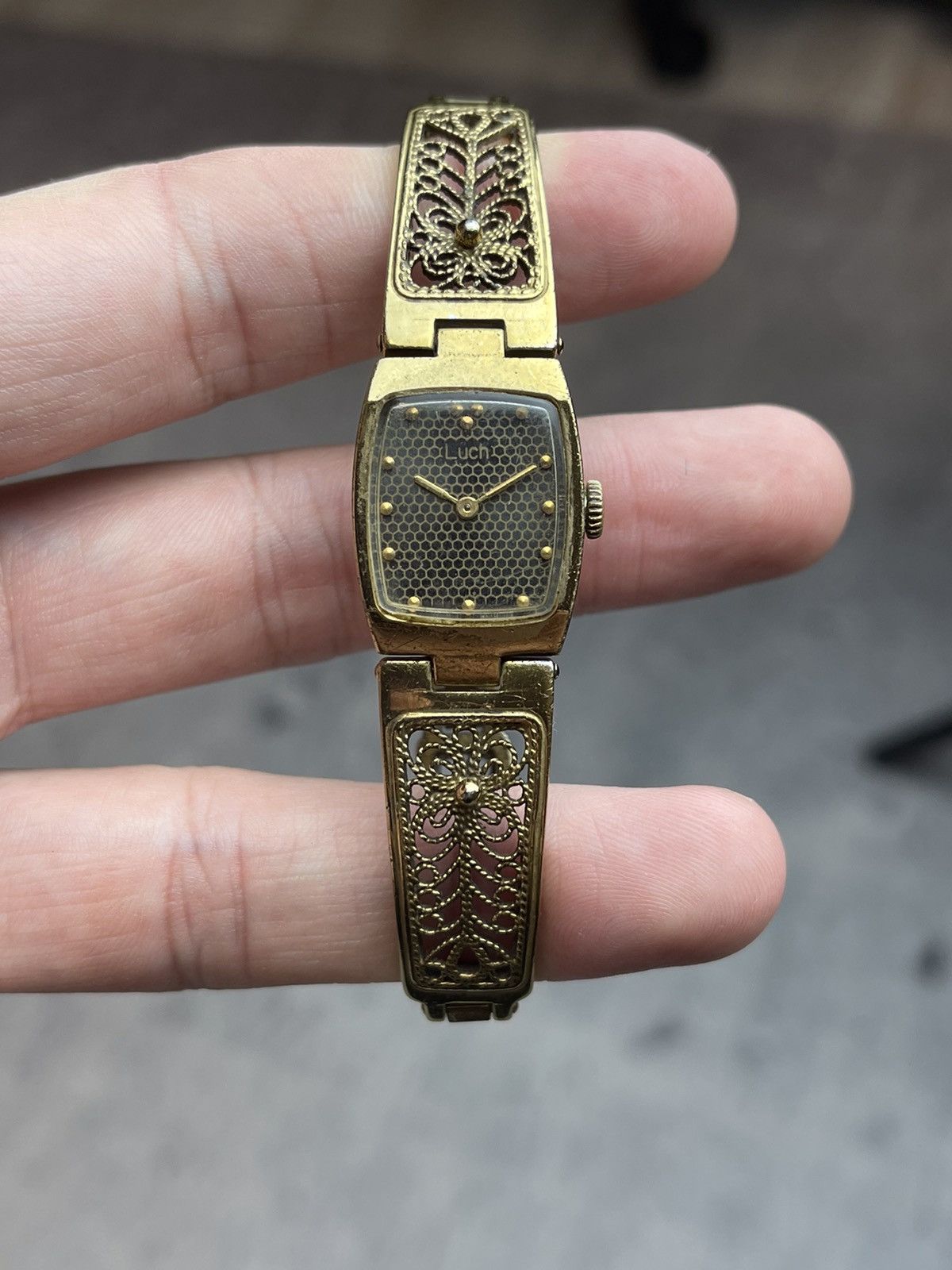 Designer × Japanese Brand × Vintage Vintage USSR watch avant garde watch bracelet Size ONE SIZE - 1 Thumbnail