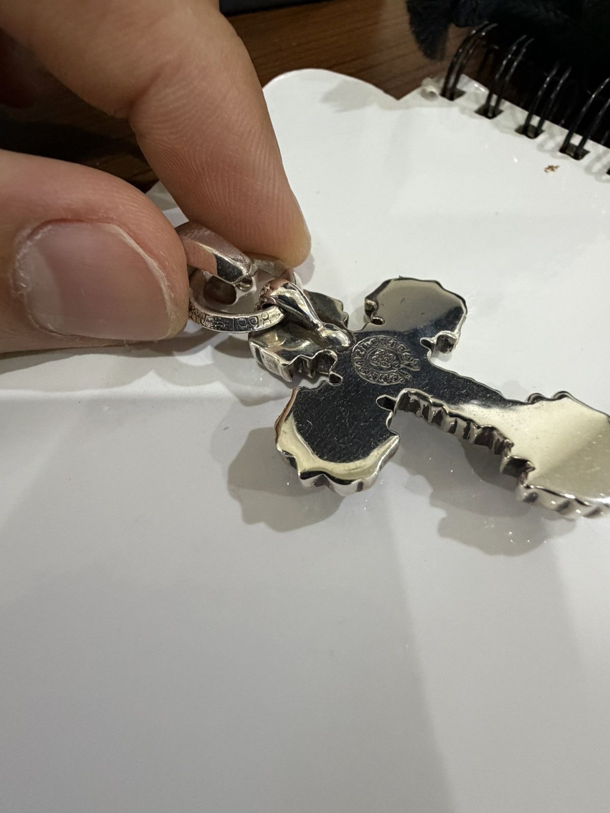 Chrome Hearts Chrome hearts Filigree Cross with bale xs Size ONE SIZE - 5 Thumbnail