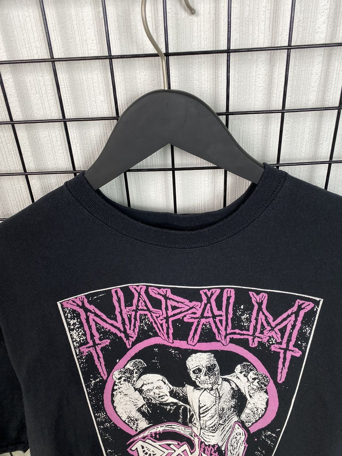 Band Tees Napalm Death Tee T shirt Men Oversized L big logo album Size US XXL / EU 58 / 5 - 11 Thumbnail