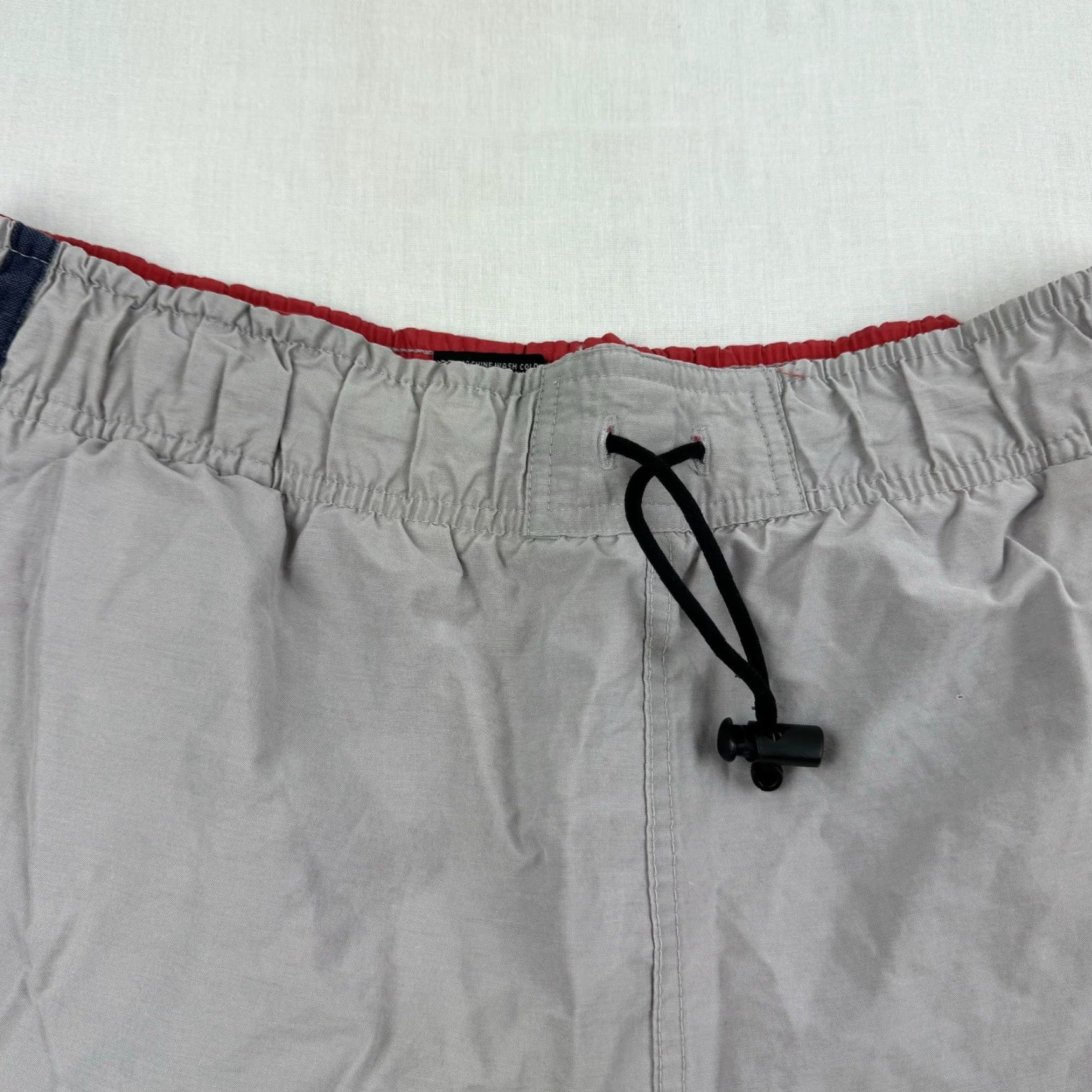 Vintage VINTAGE No Boundaries Swim Trunks Men/Medium Gray Hipster Grunge Y2K Swimsuit Bottom Size US 31 - 4 Thumbnail