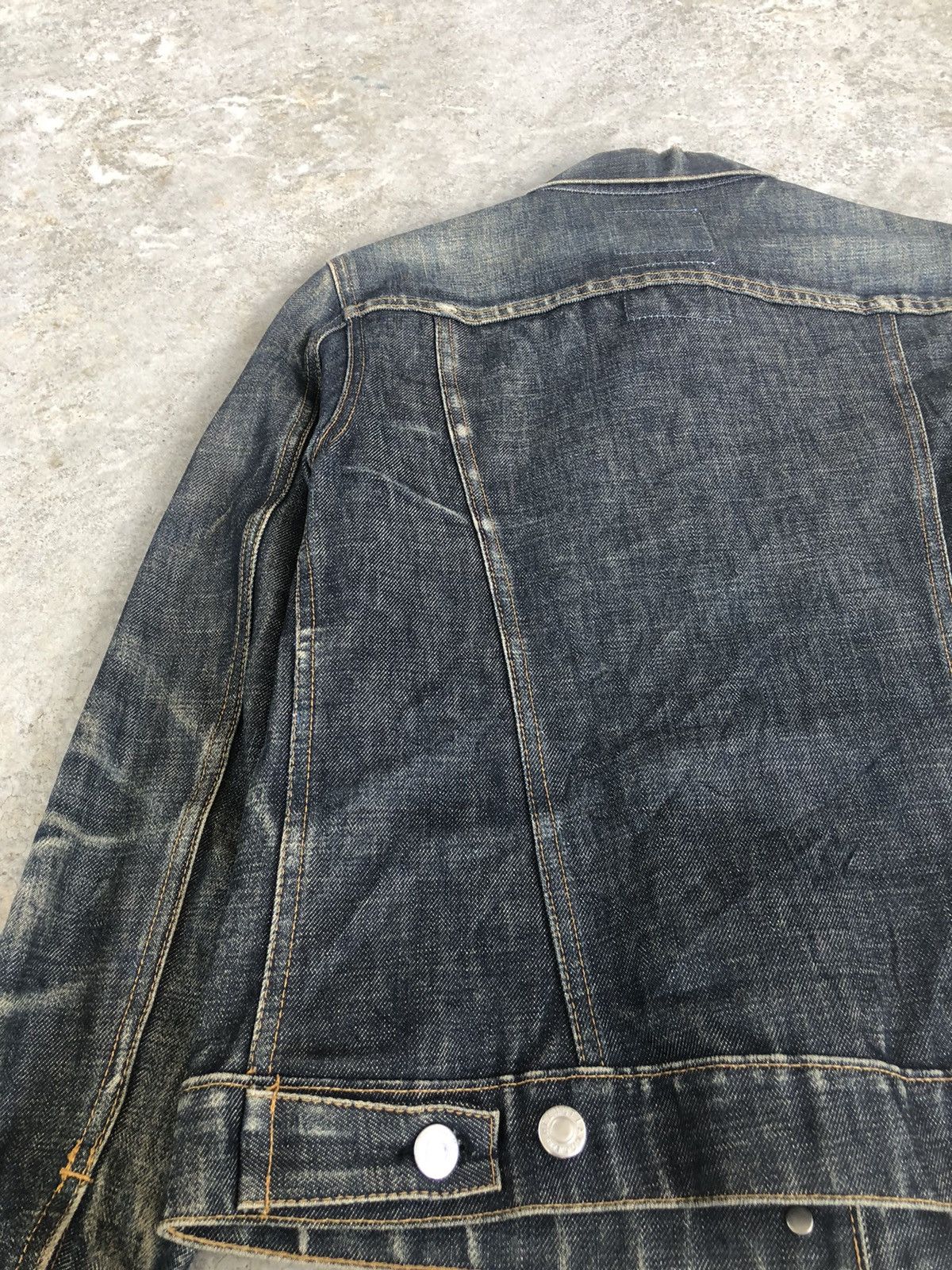 Helmut Lang Helmut Lang Denim Jacket Classic Raw Denim Size US XS / EU 42 / 0 - 11 Thumbnail