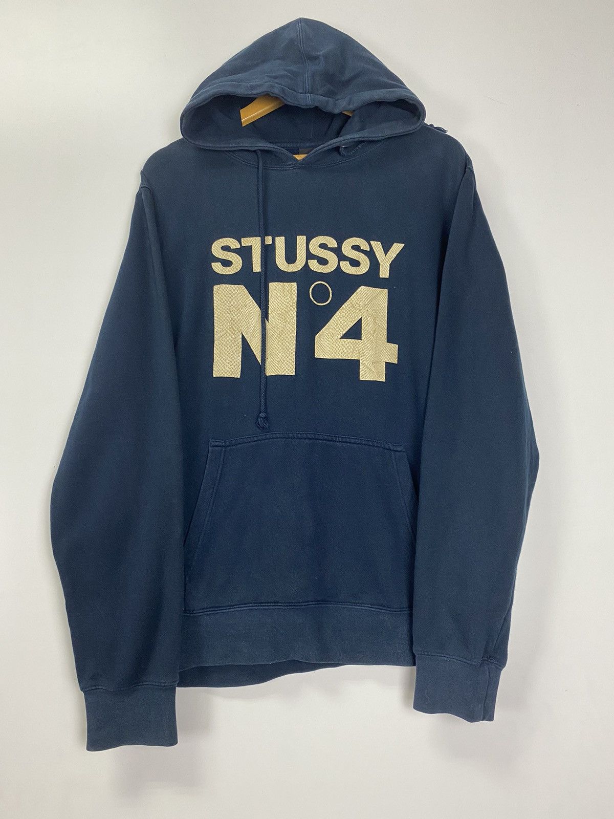 Stussy Vintage Stussy N.4 Hoodies Size US L / EU 52-54 / 3 - 7 Thumbnail