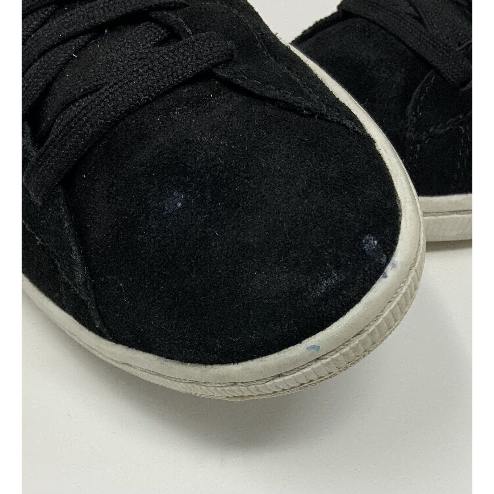Puma Puma Vikky Suede Black Womens US Size 8.5 Sneakers Size US 8.5 / IT 38.5 - 5 Thumbnail