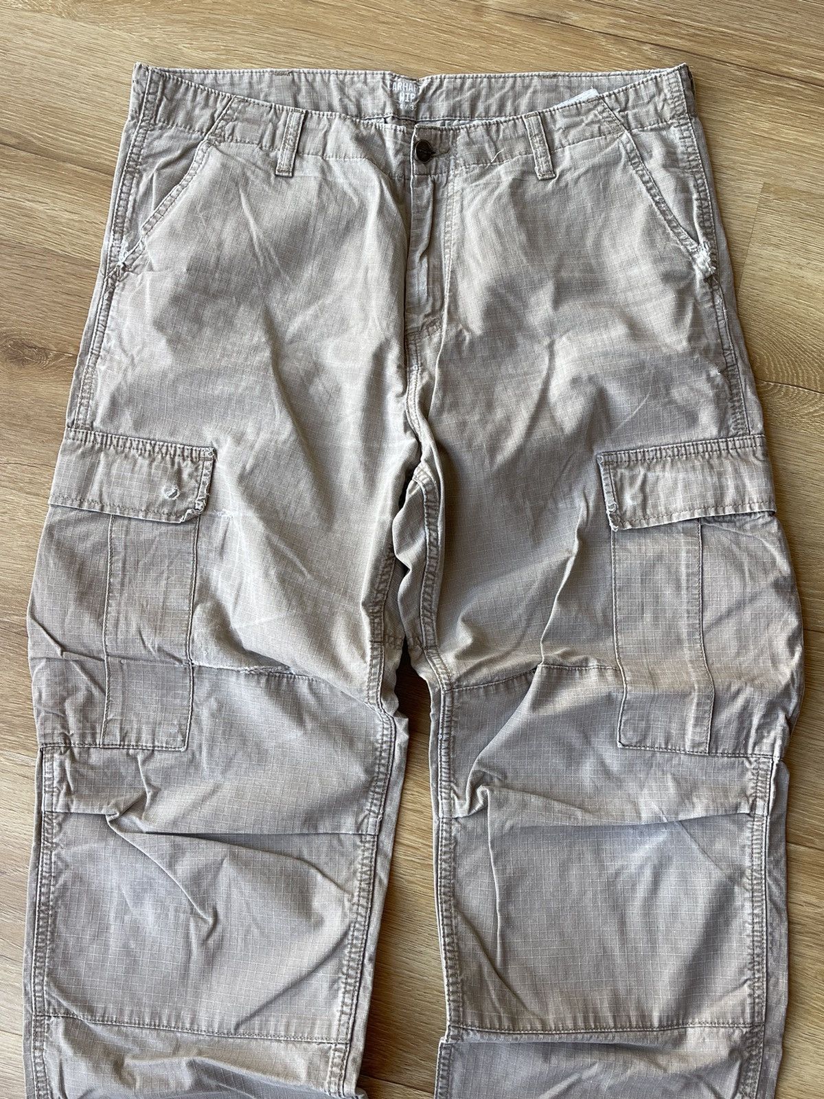 Carhartt Carhartt Cargo Double Knee Baggy Ripstop Pants Travis Style Size US 34 / EU 50 - 11 Thumbnail