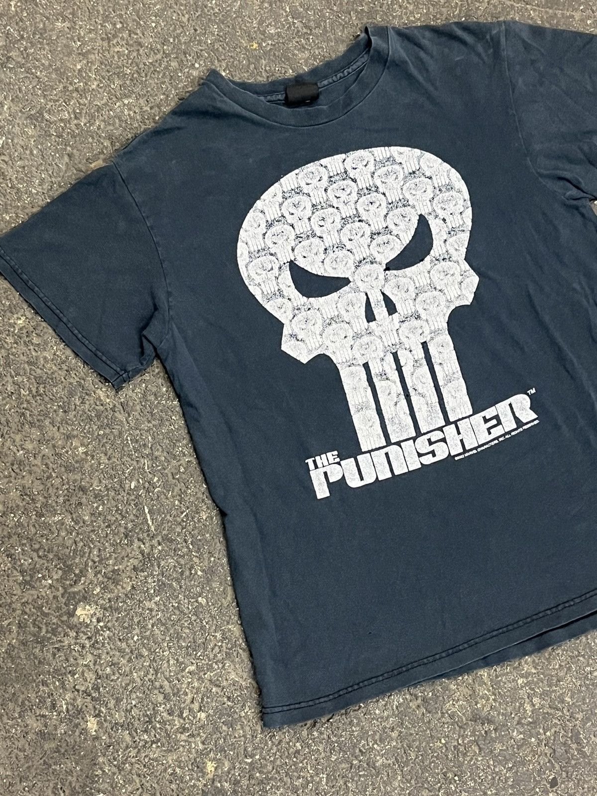 Vintage The punisher marvel vintage shirt hype rare y2k 90s skater Size US L / EU 52-54 / 3 - 2 Thumbnail