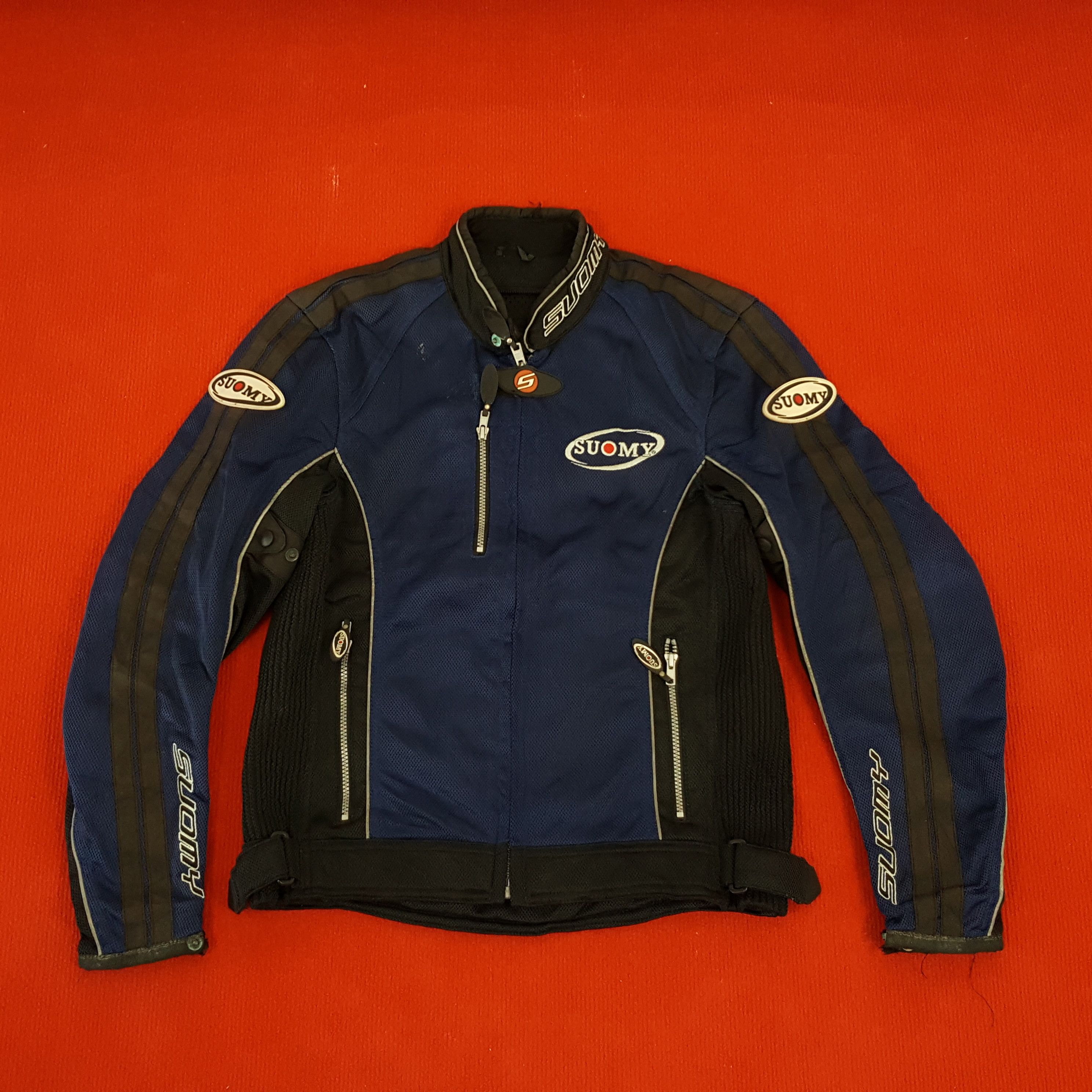 Vintage Soumy Motorcycle Rider Biker Racing Style Jacket Size US M / EU 48-50 / 2 - 1 Thumbnail