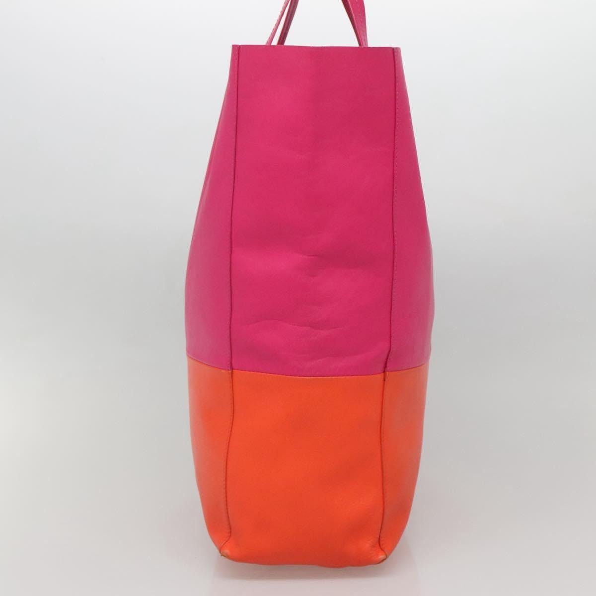 Celine CELINE Tote Bag Leather Pink Gold Size ONE SIZE - 5 Thumbnail