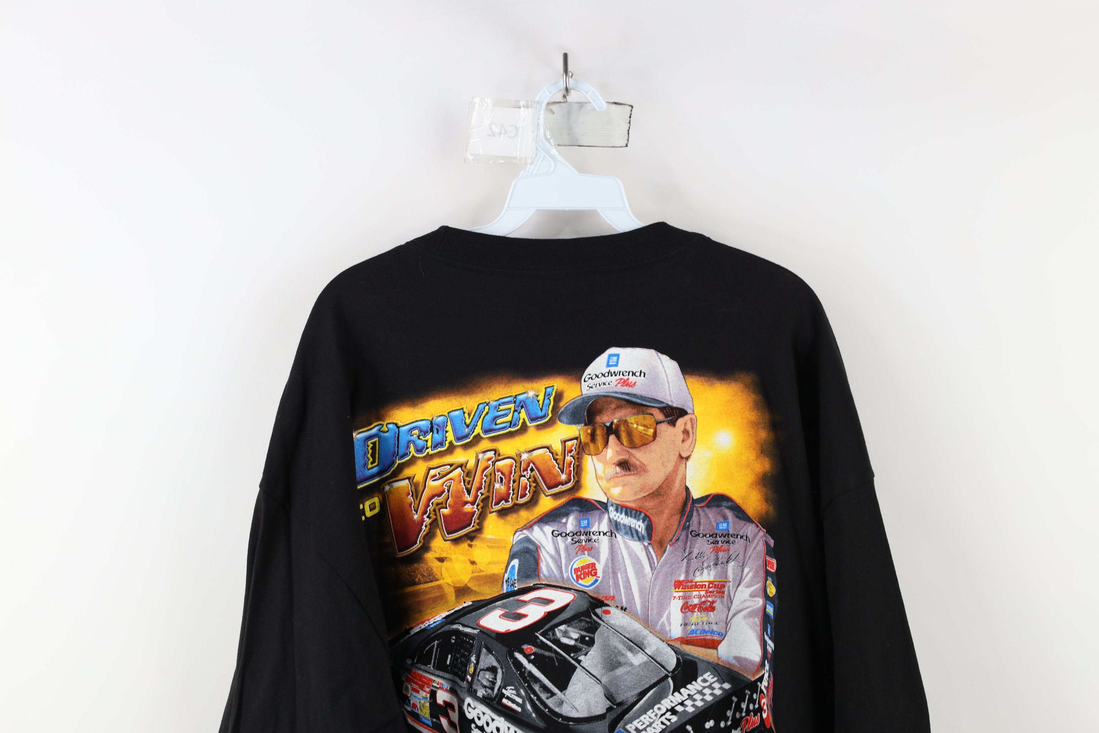 Vintage Deadstock Vintage Y2K 2001 NASCAR All Over Print T-Shirt Size US XXL / EU 58 / 5 - 13 Thumbnail