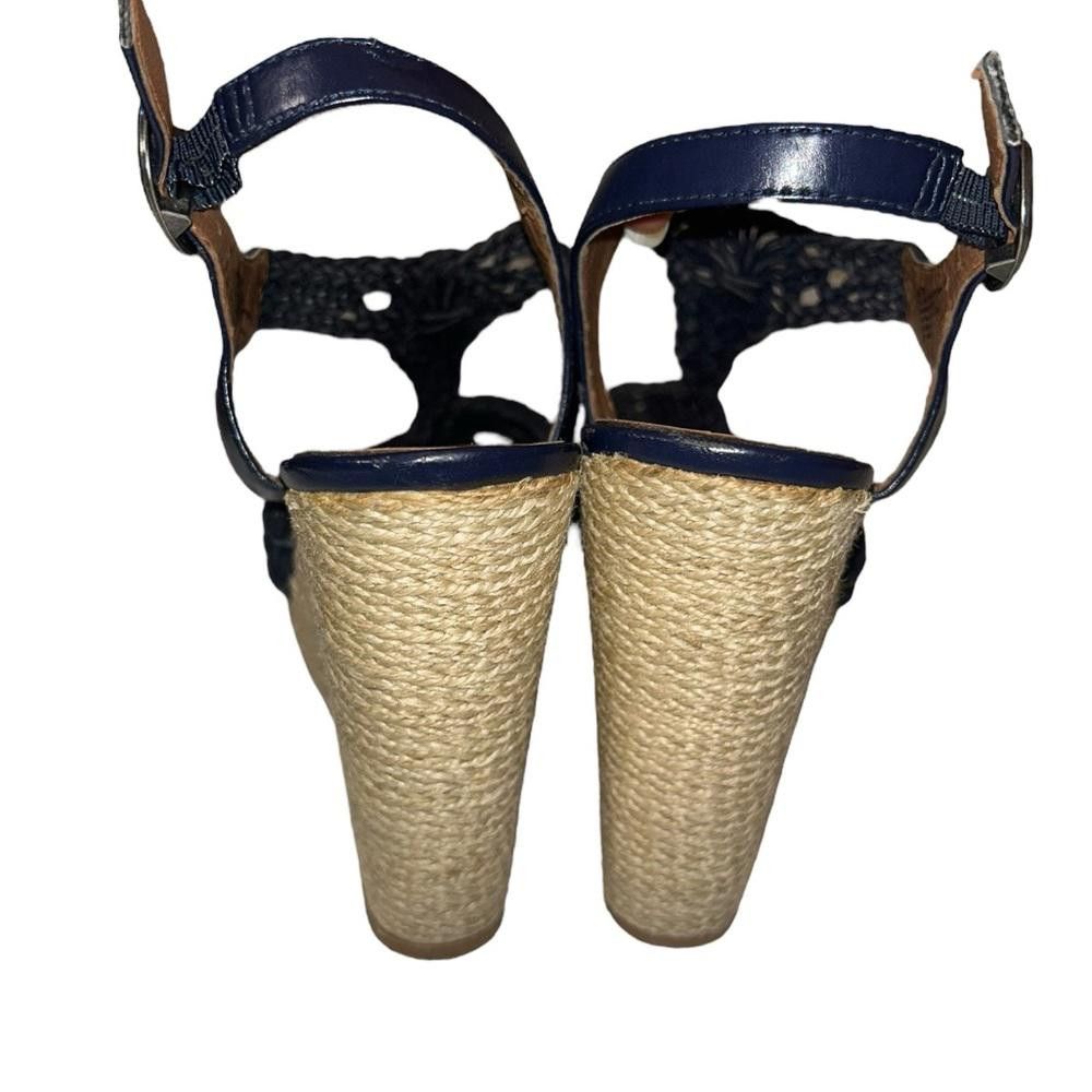 Lucky Brand Lucky Brand l Navy Rilo Macrame Wedge 8 Size US 8 / IT 38 - 4 Thumbnail