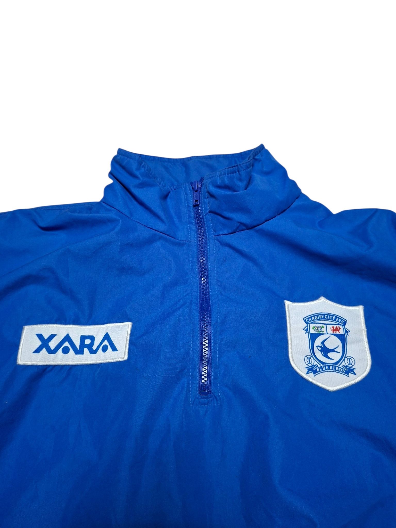 Other CARDIFF CITY VINTAGE 1999 XARA NYLON 1/3 TRAINING SWEATSHIRT Size US L / EU 52-54 / 3 - 2 Thumbnail