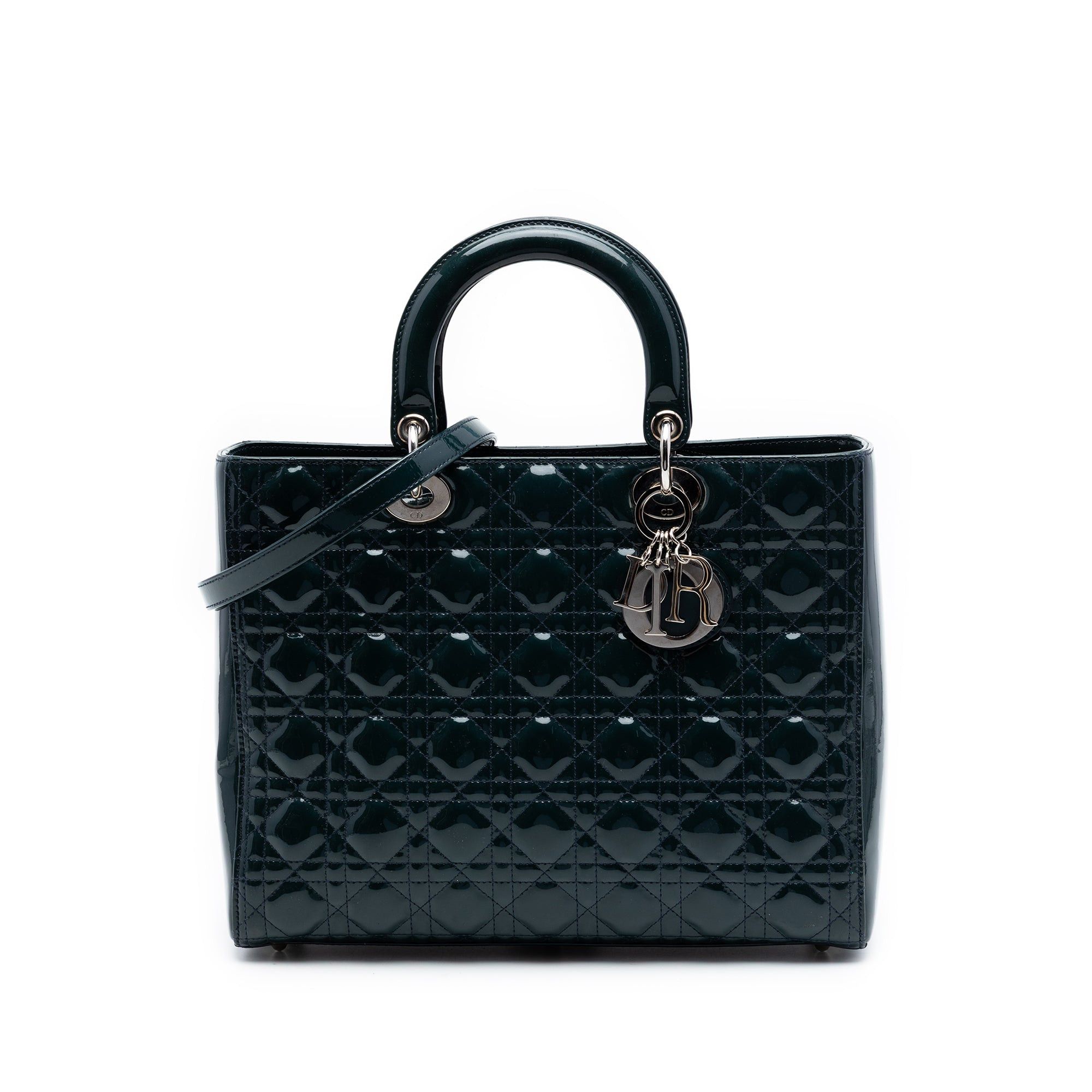 Dior Large Patent Cannage Lady Dior Size ONE SIZE - 1 Thumbnail