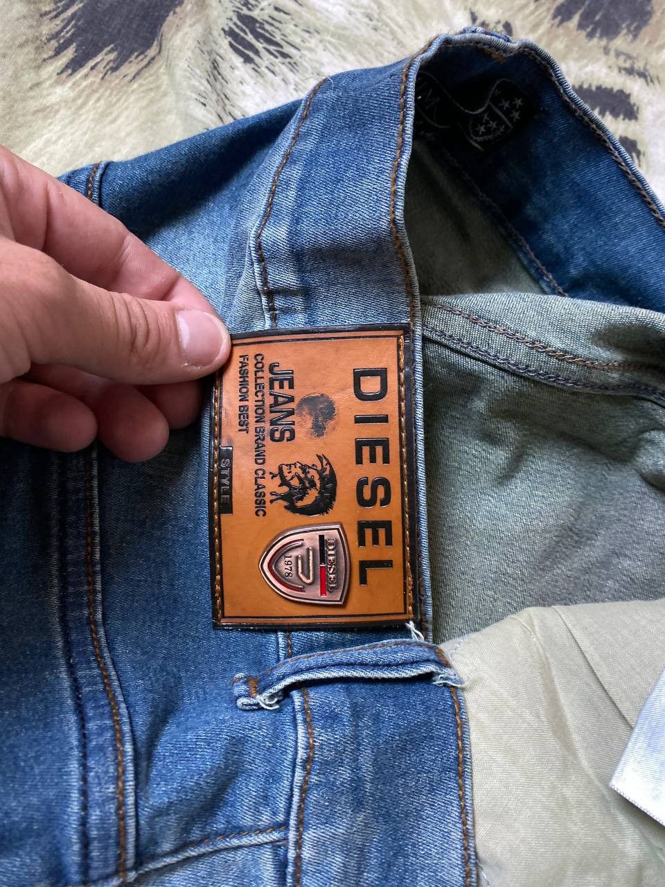 Diesel × Vintage Diesel Vintage Distressed Denim Jeans Y2K Size US 34 / EU 50 - 5 Thumbnail