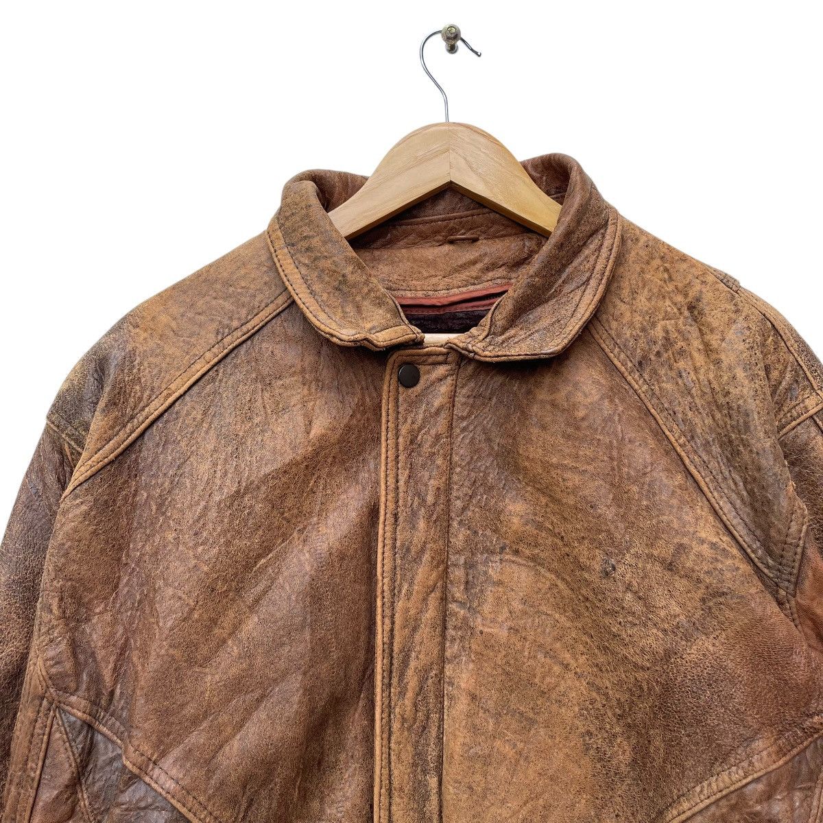 Japanese Brand × Vintage Vintage Japanese Brand Uno Uomo Leather Jacket Size US M / EU 48-50 / 2 - 3 Thumbnail
