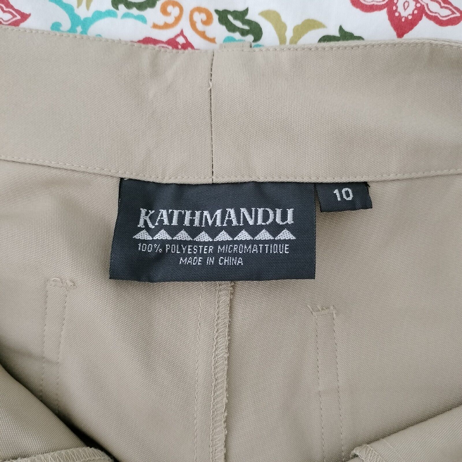 Kathmandu Kathmandu Pants Beige Bootcut Flare Hiking Outdoors Size 10 Size 28" / US 6 / IT 42 - 8 Thumbnail
