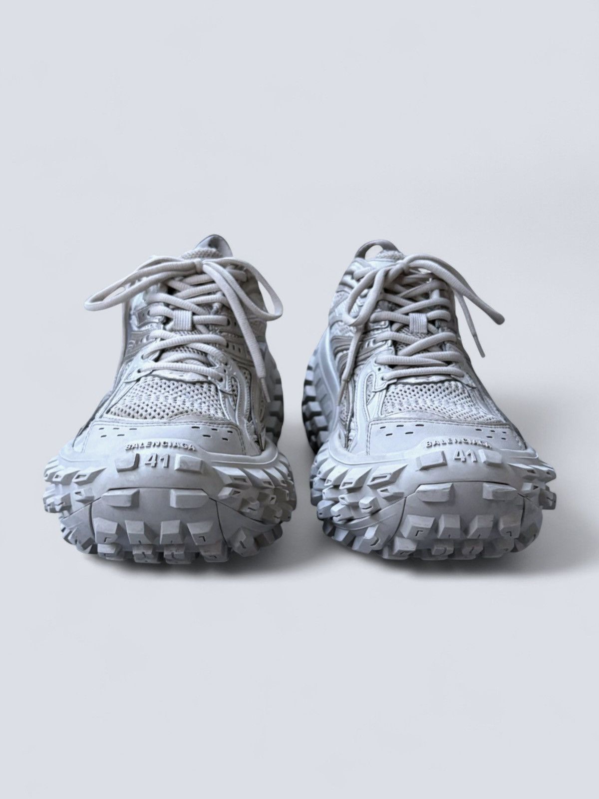 Balenciaga Balenciaga Defender Bouncer Sneakers Beige EU 41 Chunky Size US 8 / EU 41 - 6 Thumbnail