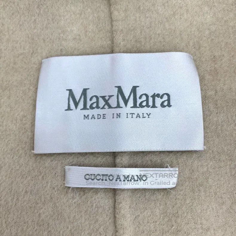 Max Mara Max Mara Khaki Goat Hair Hooded Belted Long Sleeve Coat Size XS / US 0-2 / IT 36-38 - 5 Thumbnail
