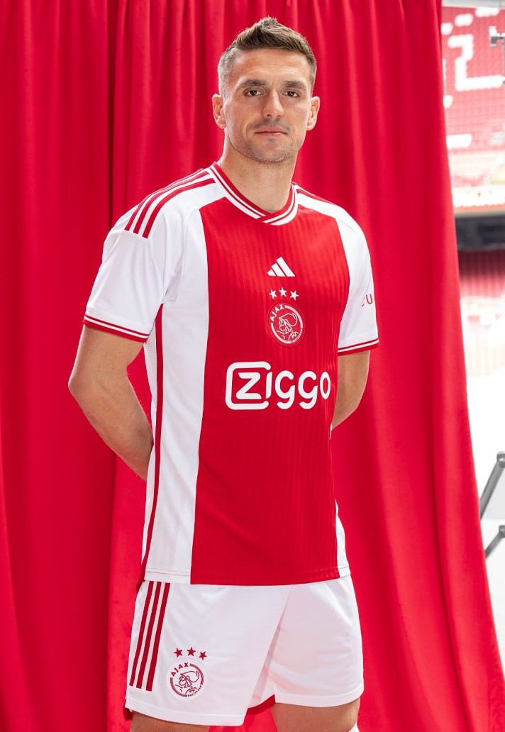 Adidas × Vintage NWT AJAX ADIDAS 2023/2024 FOOTBALL HOME JERSEY #10 TADIC Size US M / EU 48-50 / 2 - 14 Thumbnail