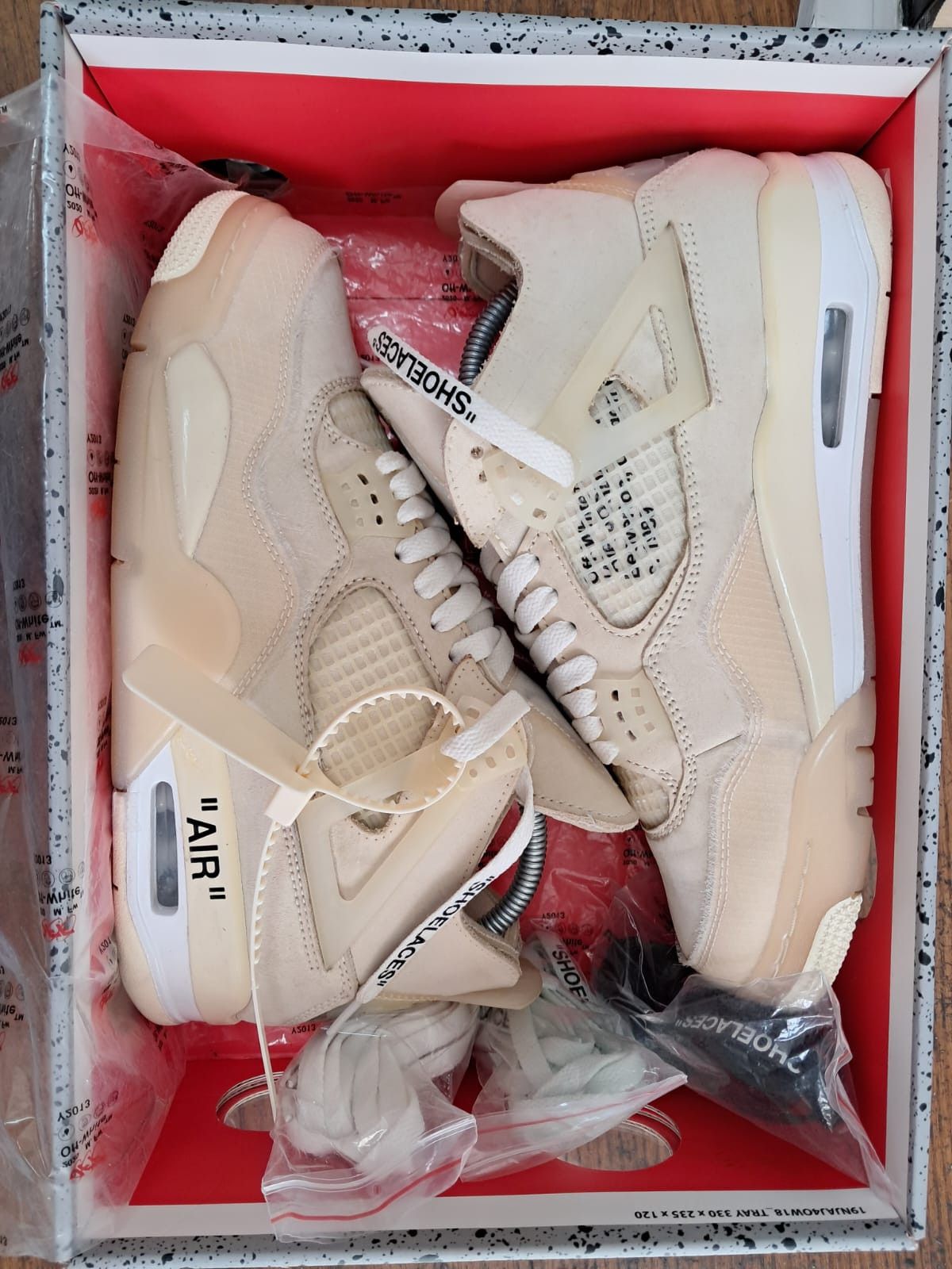 Nike JORDEN 4 OFF WHITE SAIL Size US 7.5 / EU 40-41 - 1 Thumbnail